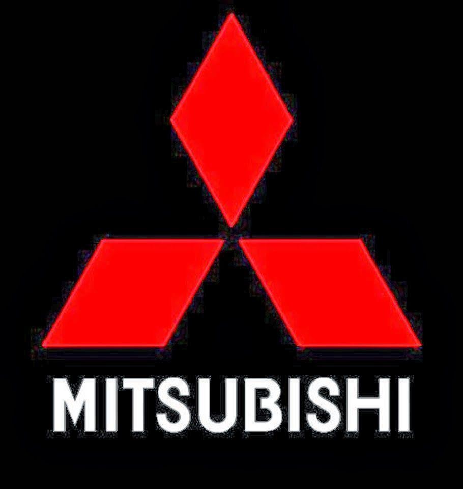 mitsubishi logo black