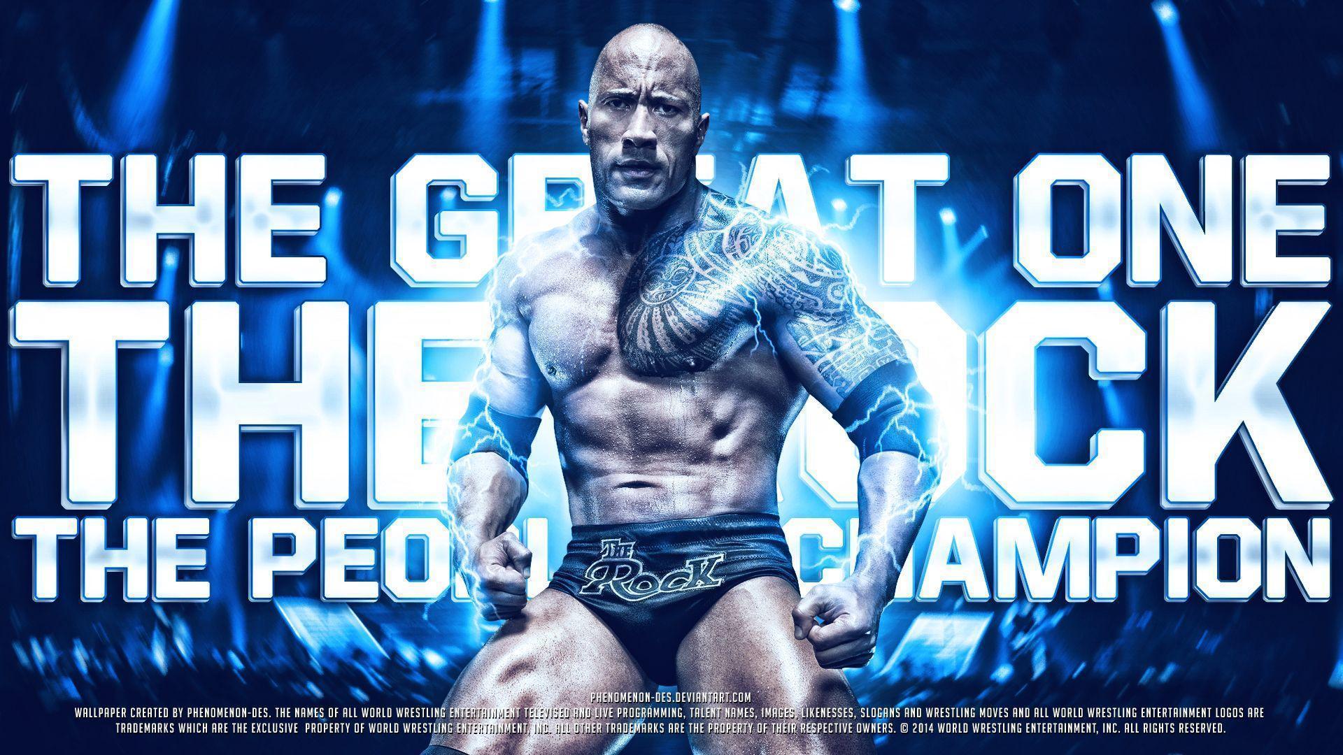 Wwe The Rock 2017 Wallpaper