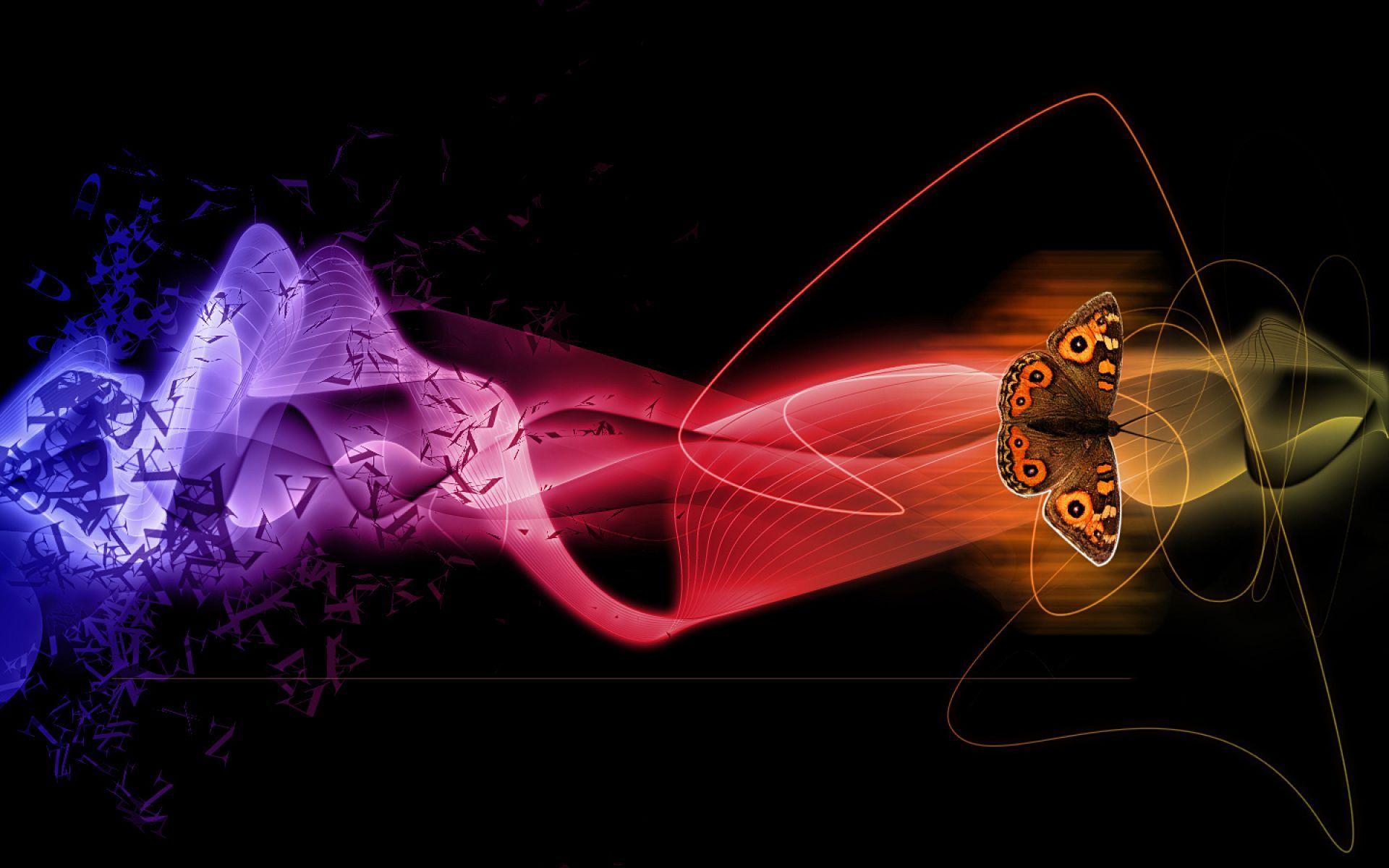3D Peacock Feather Color Splash Wallpaper. HD 3D and Abstract