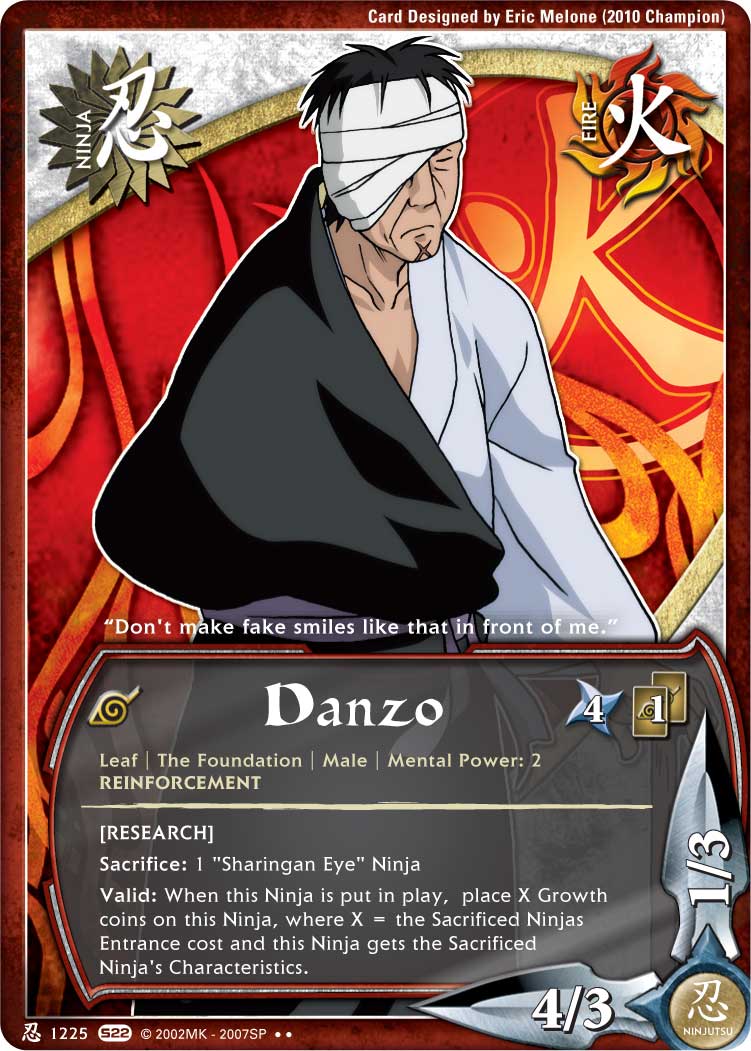 Danzo Shimura TG Card