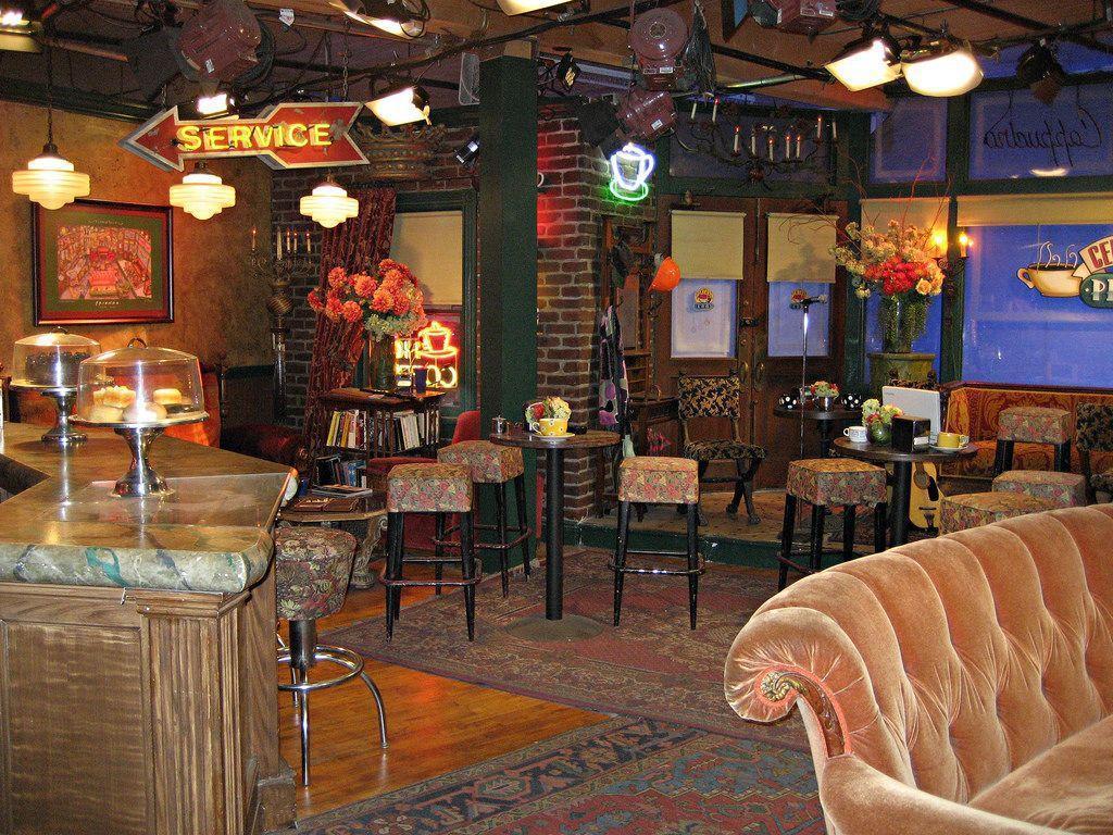 Central Perk Cafe from Friends. Complete recreation of