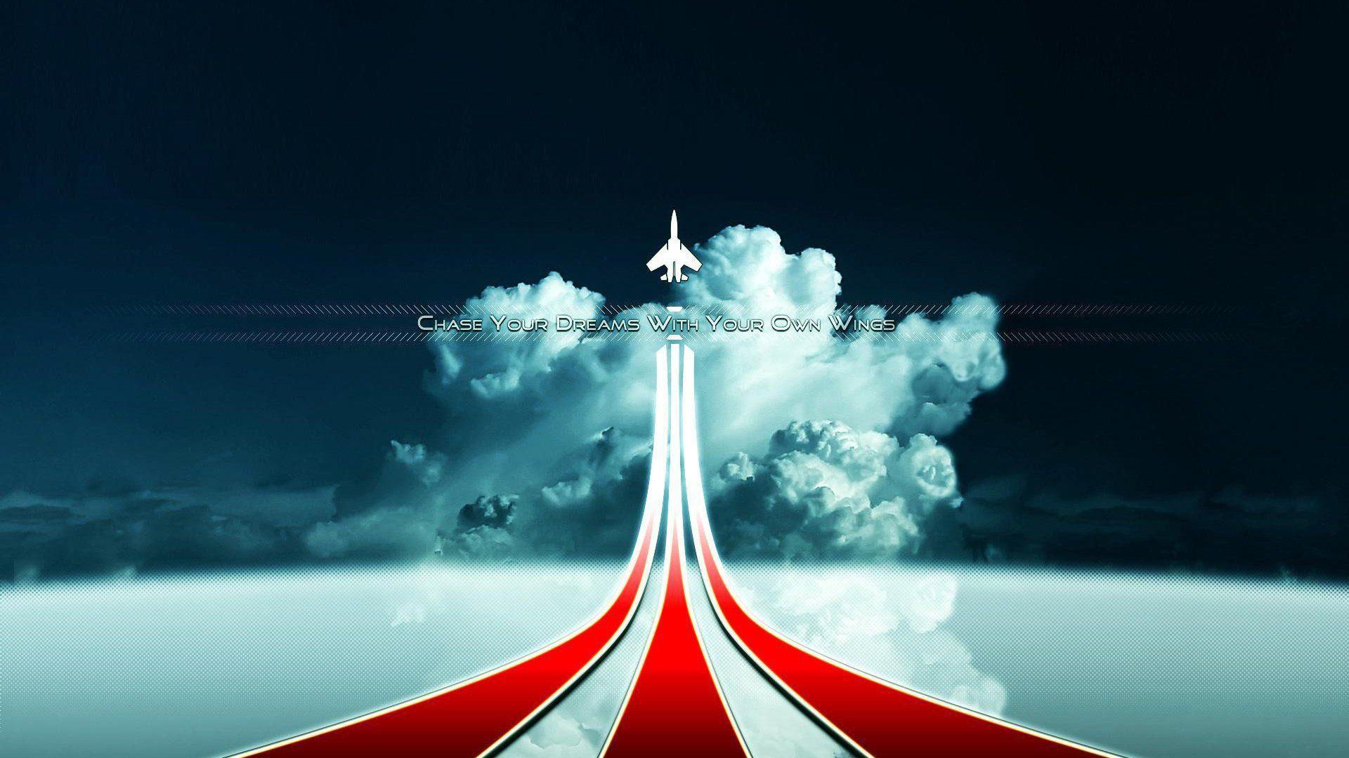 Runway To The Clouds Wallpaper
