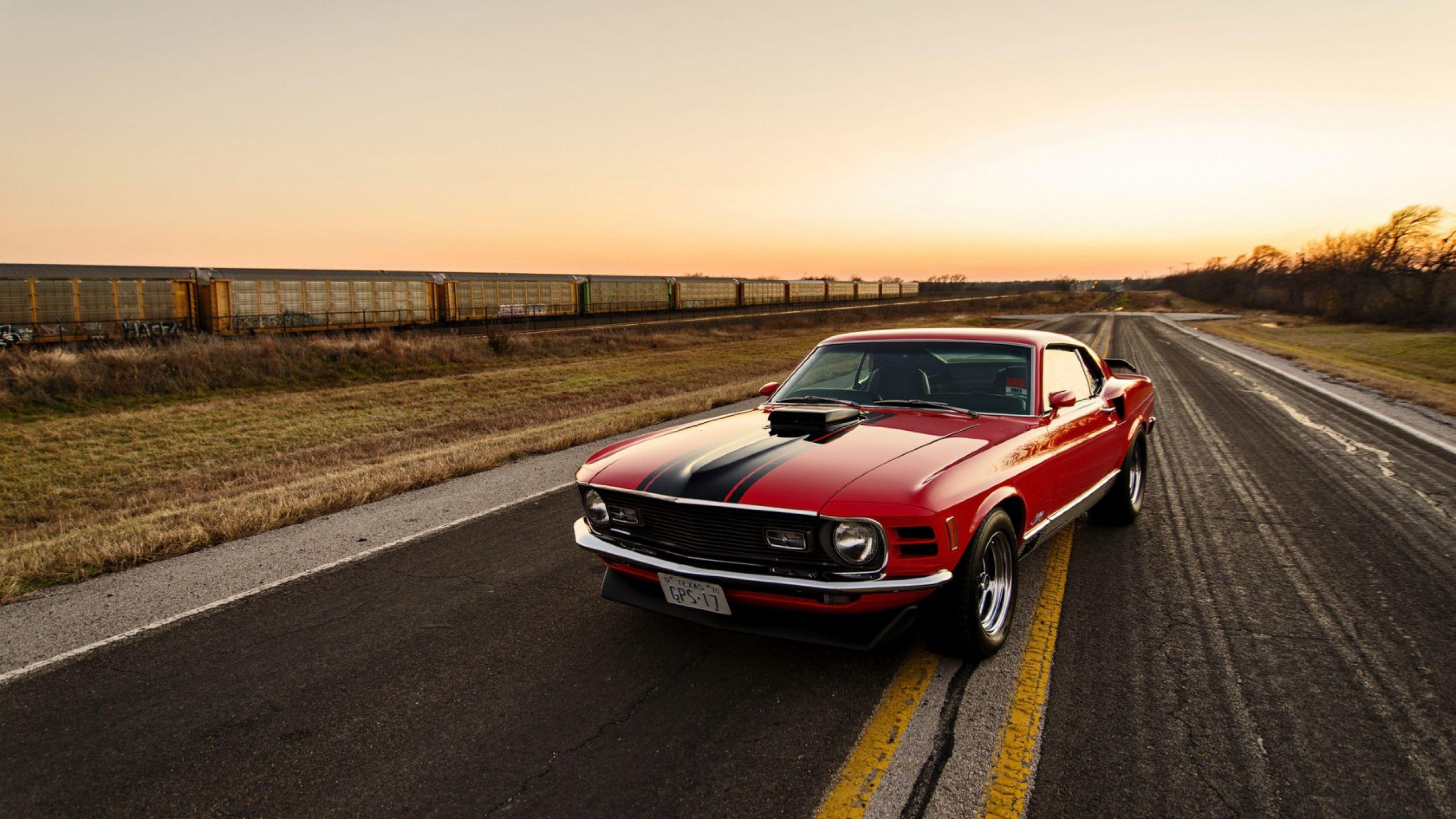 Mustang 1970 Wallpaper 4k