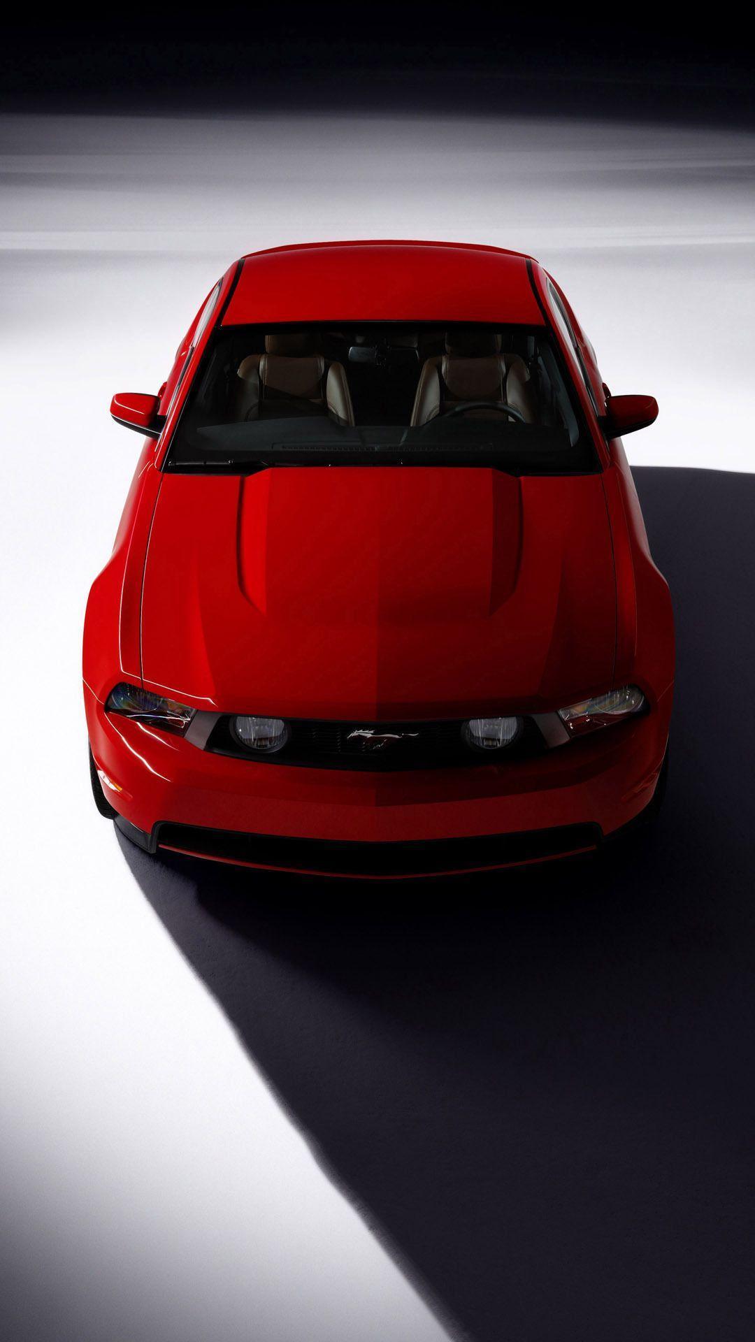 Red Ford Mustang GT htc one wallpaper