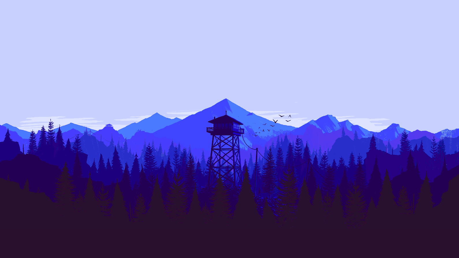 cool firewatch backgrounds hd