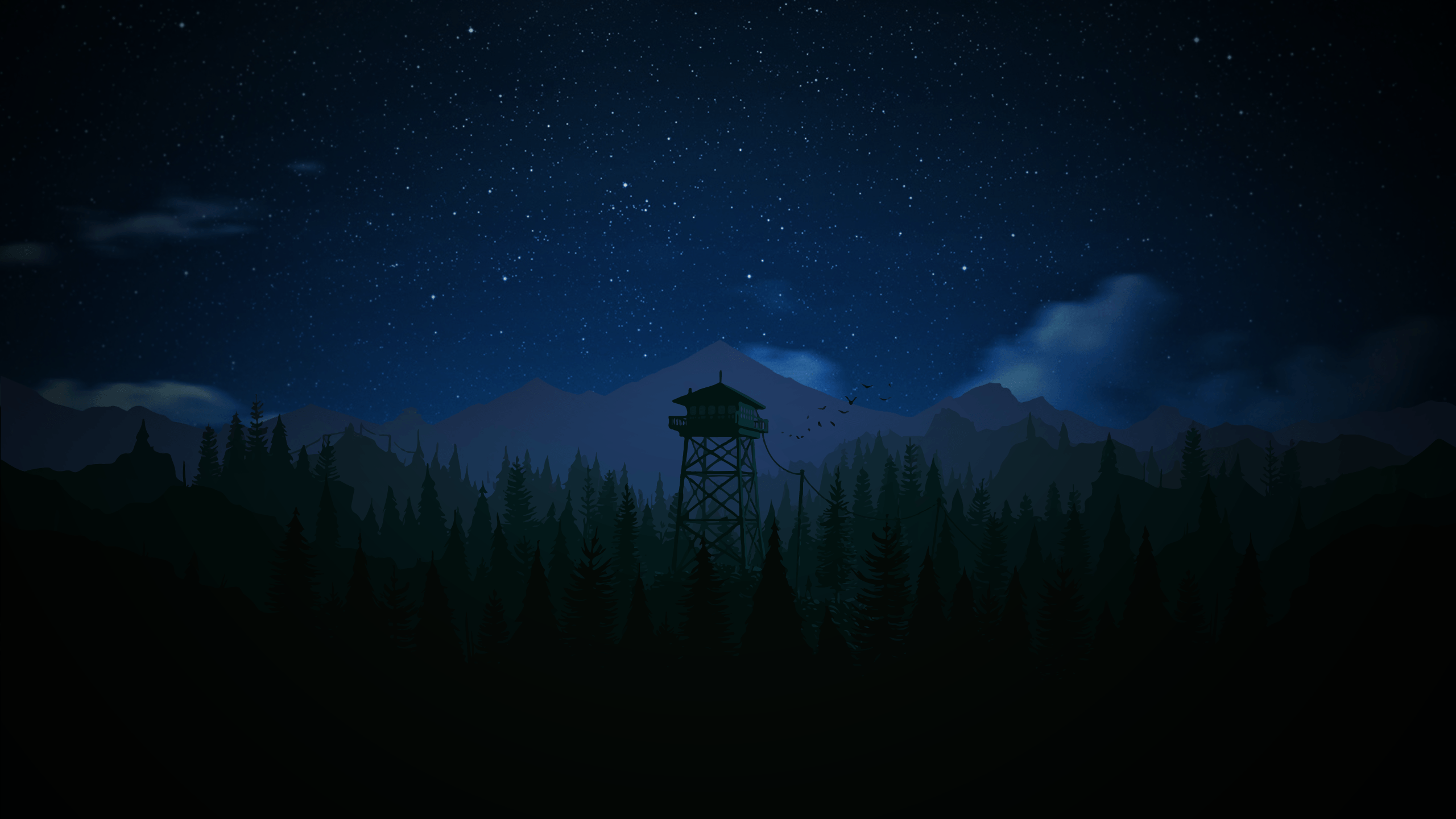 hd firewatch wallpaper