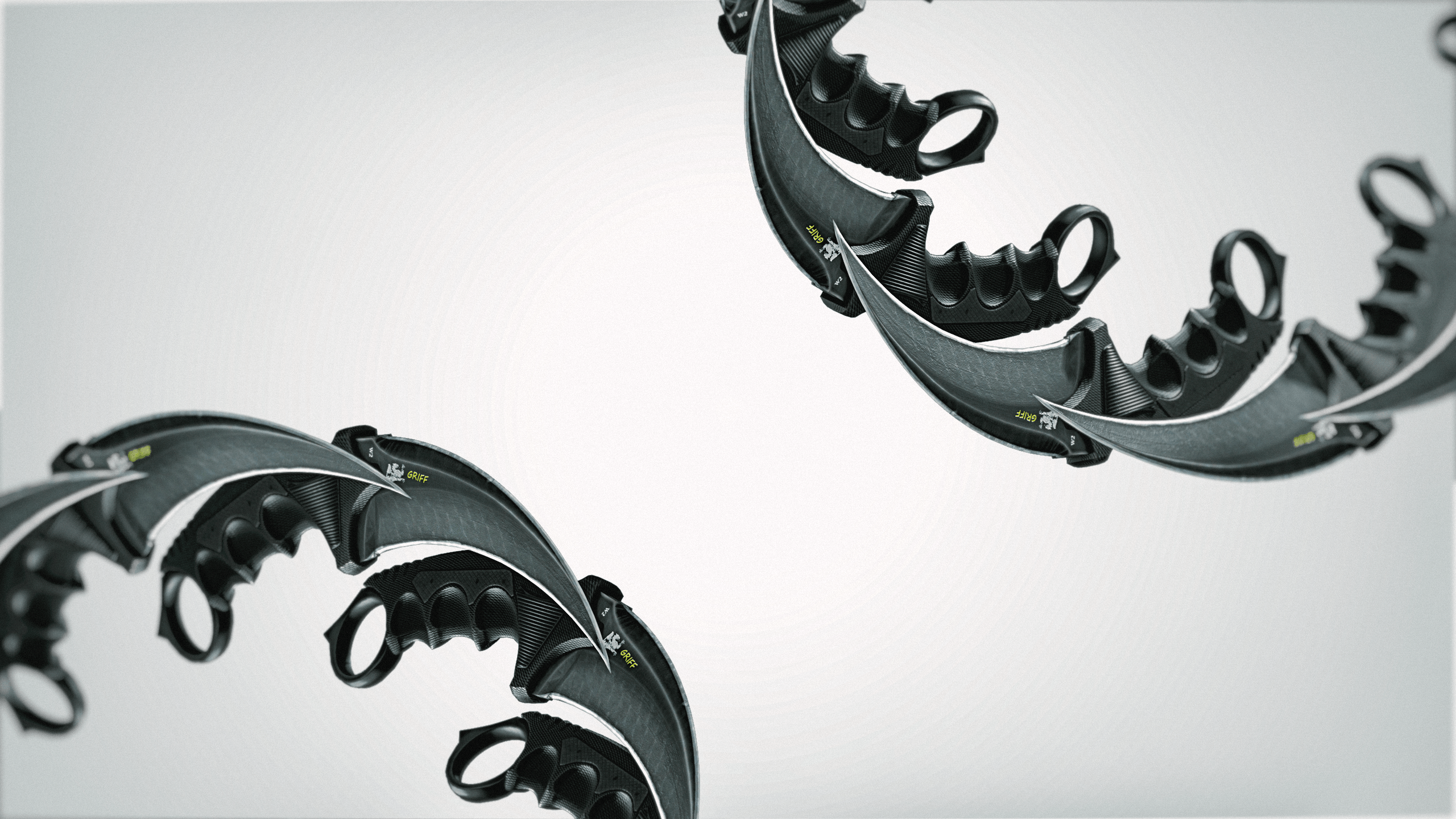 Karambit Wallpaper I made for my own use. Thought you guys would