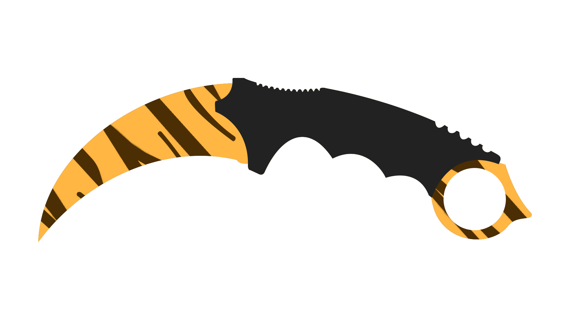 I made some minimalist karambit wallpapers for everyone.