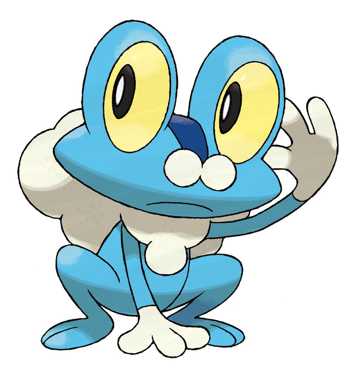 X and Y Froakie Artwork