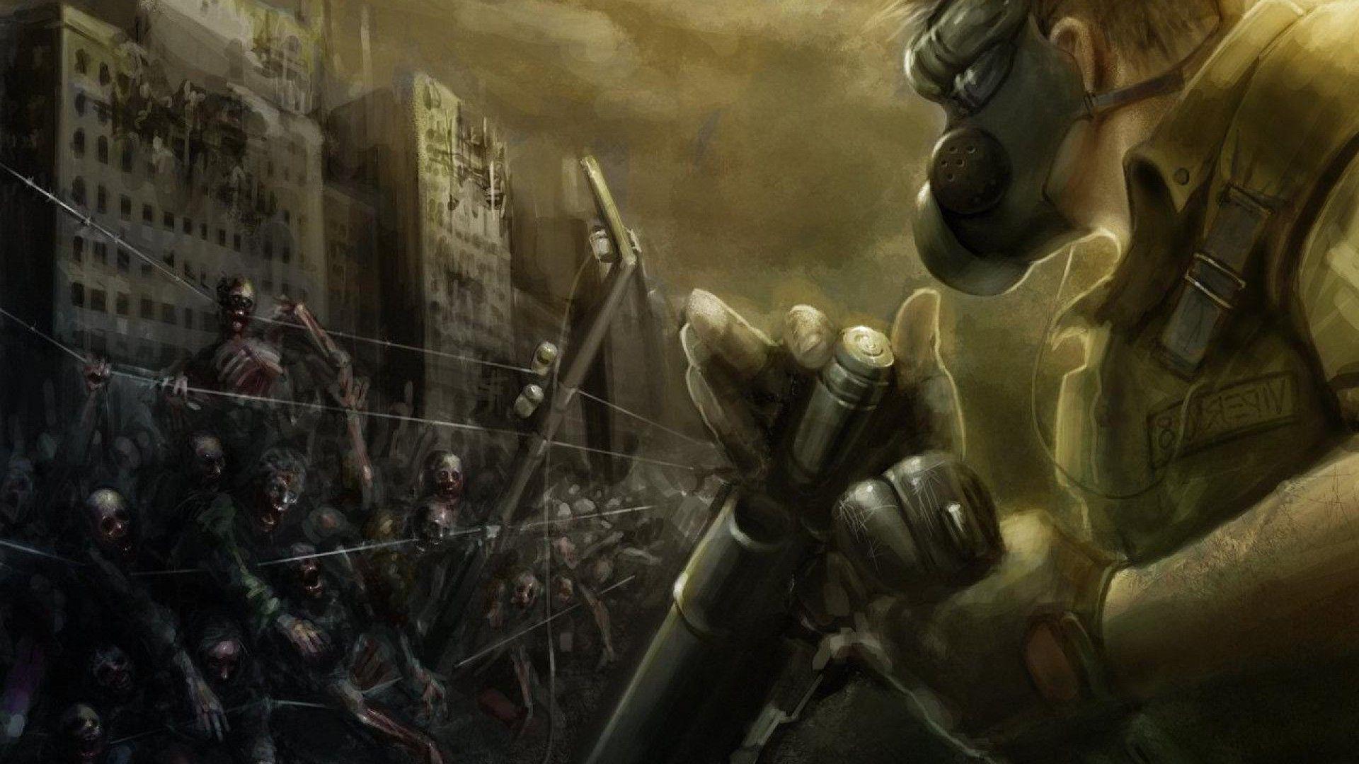 Zombie HD Wallpaper 1080p