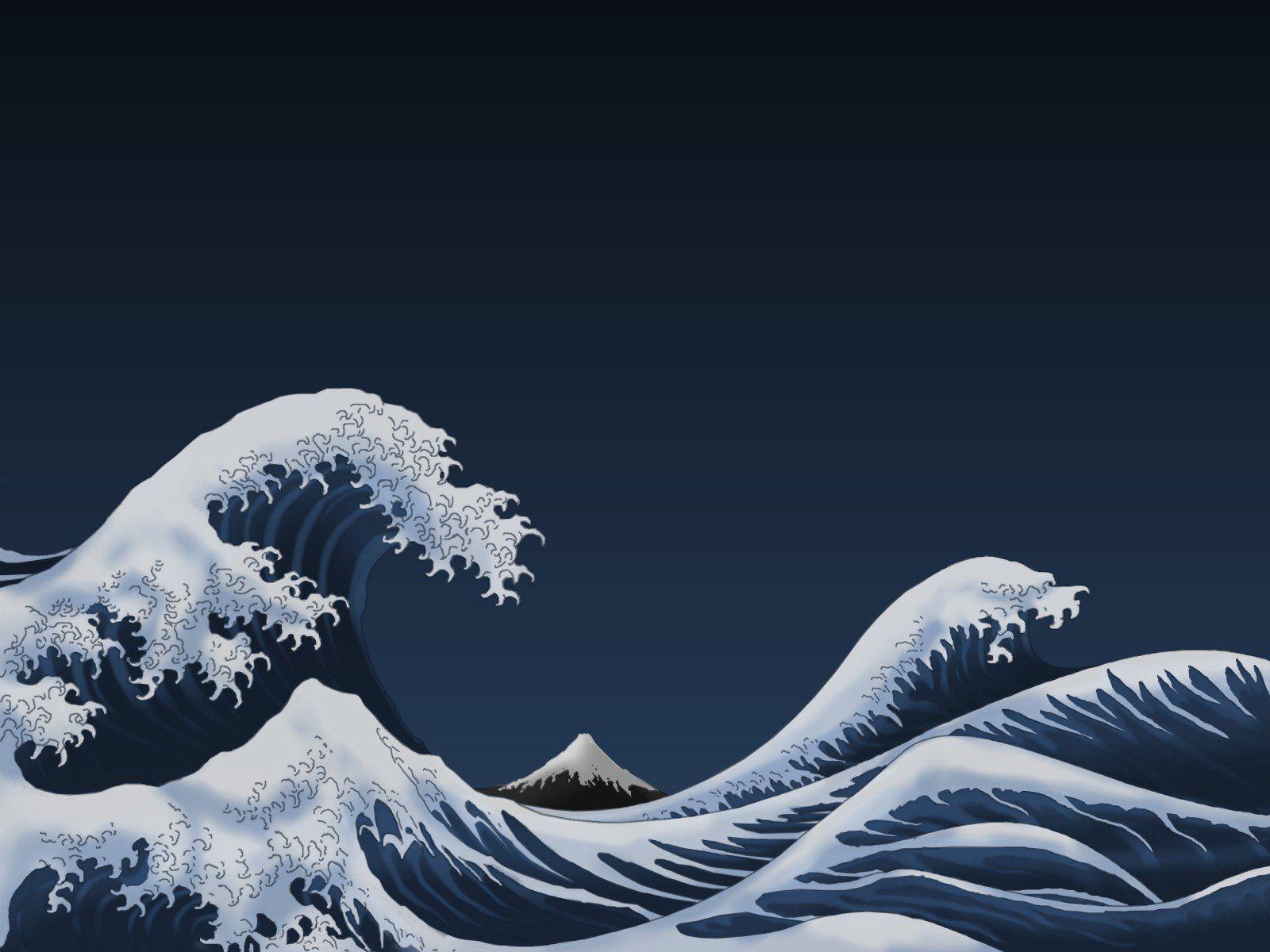 Katsushika Hokusai Sea The Great Wave Off Kanagawa Thirty Six