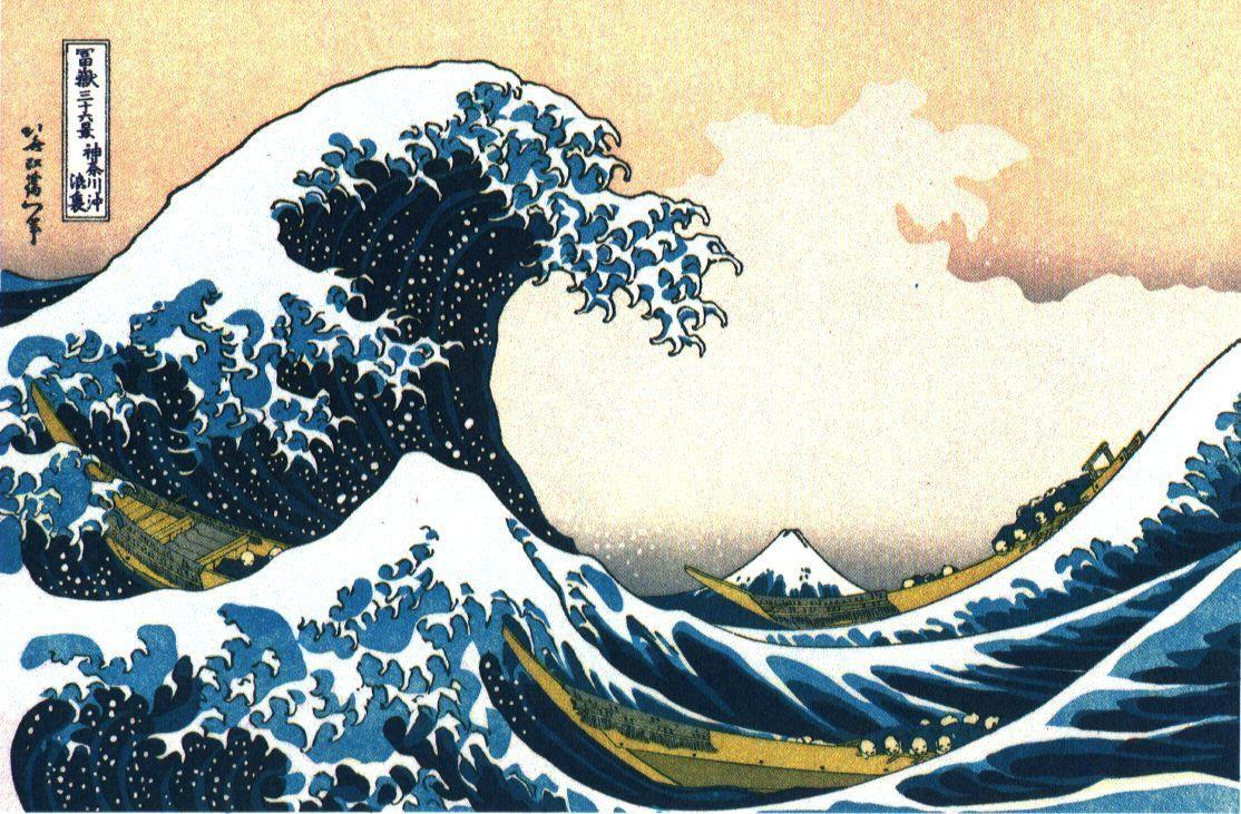 Comics Background, 404946 Hokusai Wallpaper,