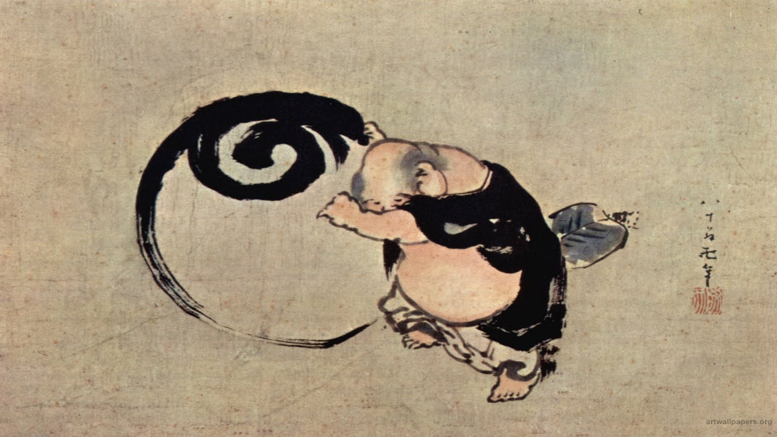 Wallpaper Hokusai