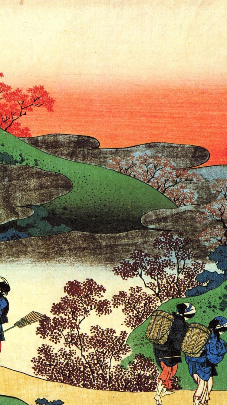 Japanese artwork katsushika hokusai wallpaper