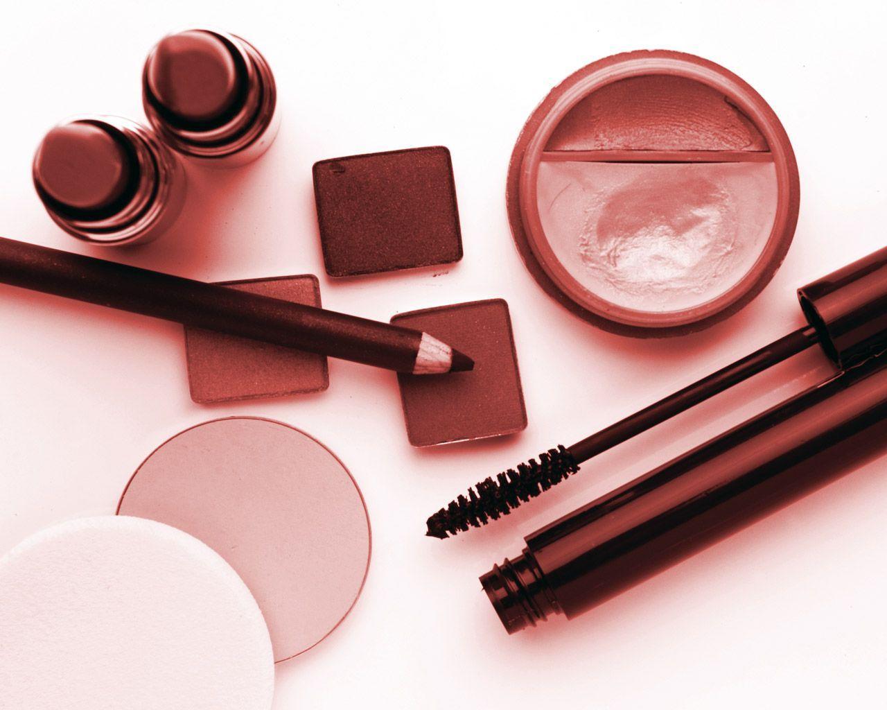 Cosmetics Products Wallpaper