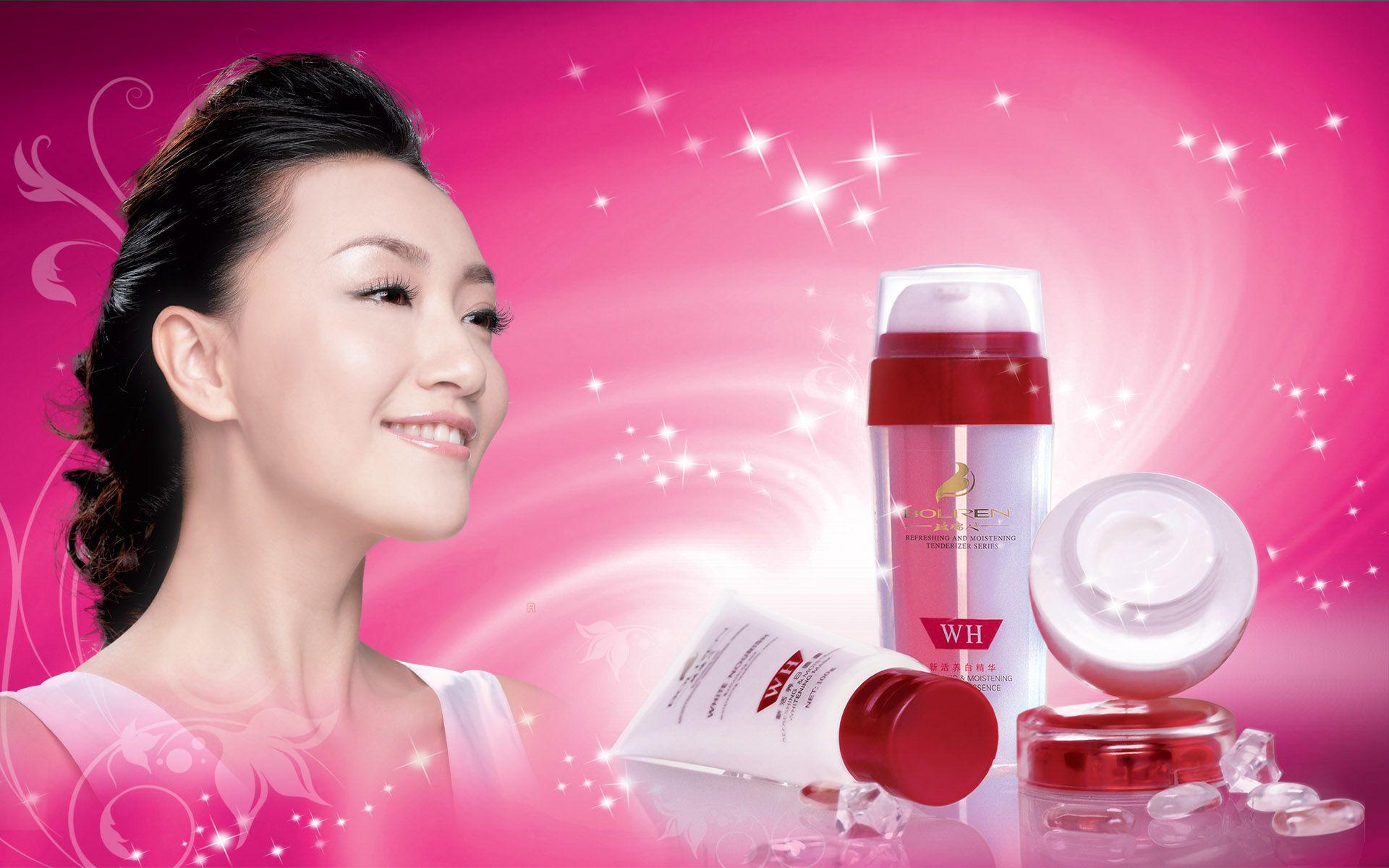 HD cosmetics ads wallpaper 1356