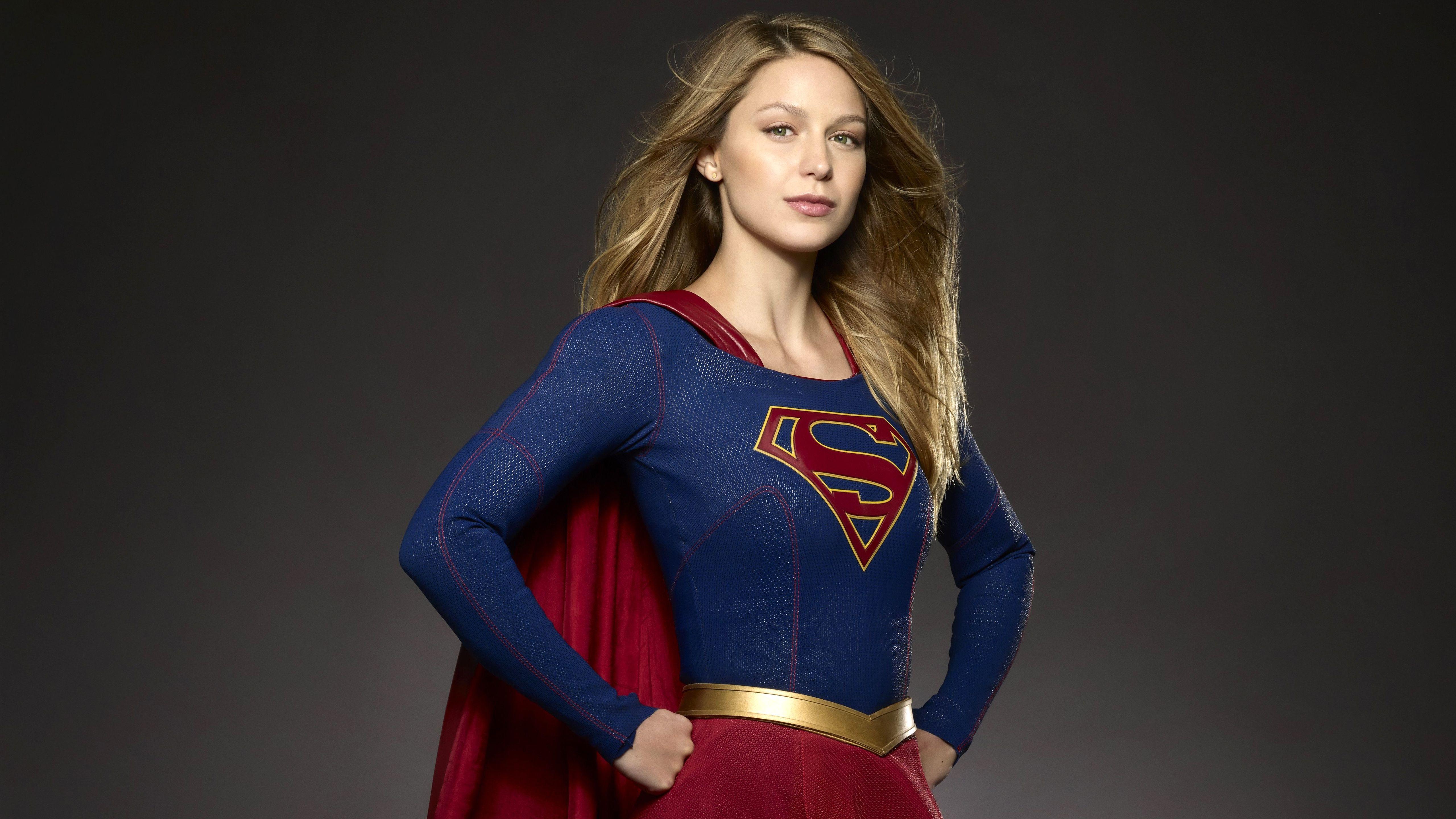 Wallpaper Supergirl, Melissa Benoist, HD, TV Series