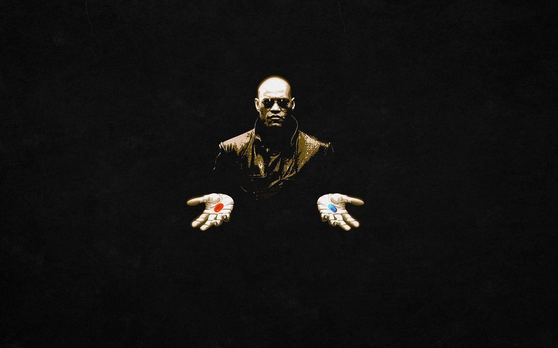 The Matrix Morpheus Pills Movie Movies Sci Fi Wallpaper