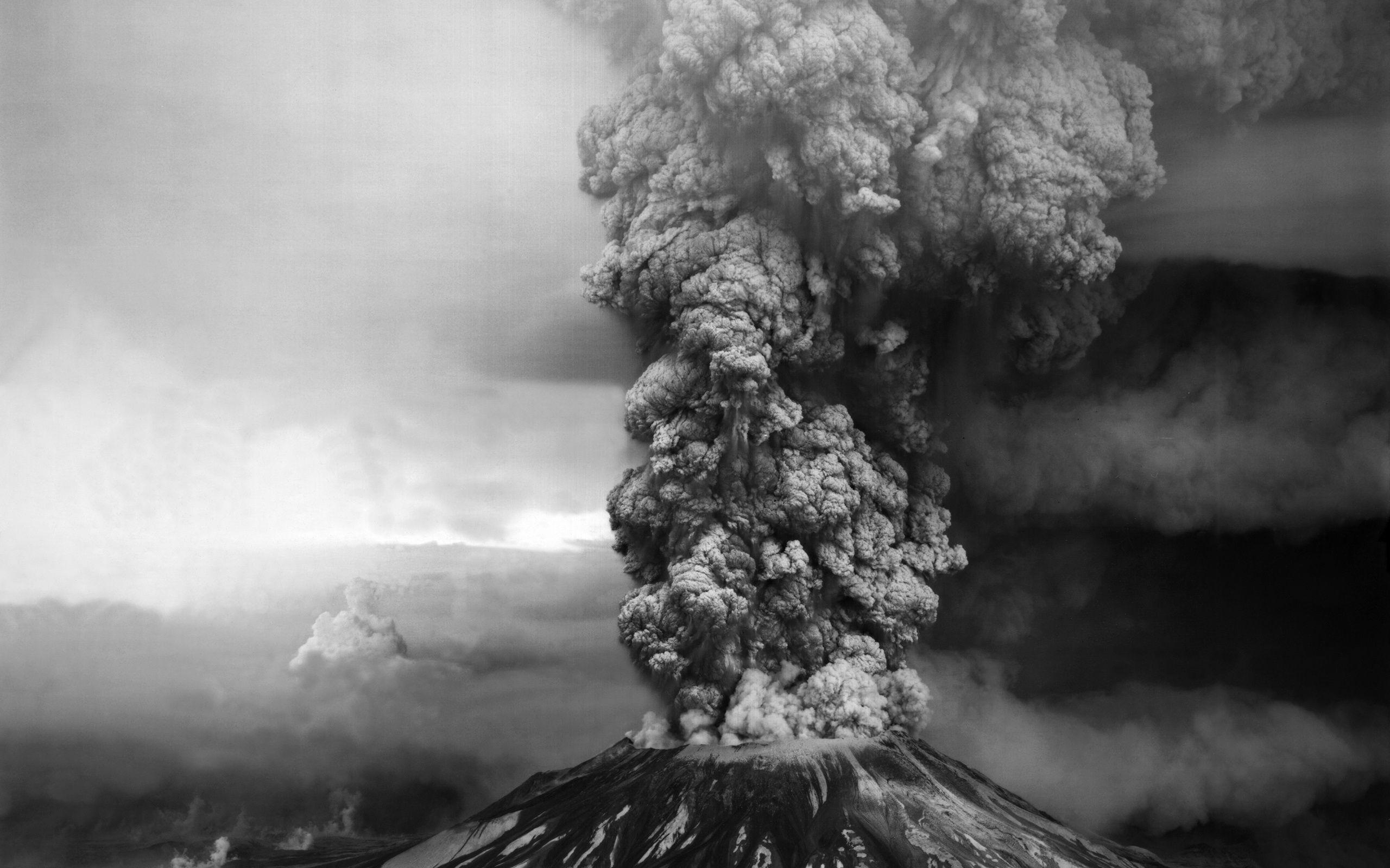 mount st helens eruption Wallpaper