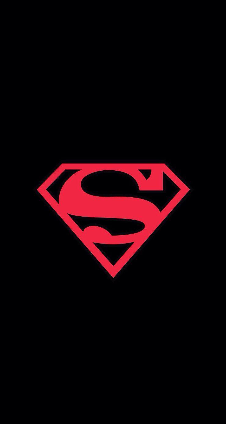 Superman logo wallpaper. iPhone 5 Wallpaper. iPhone