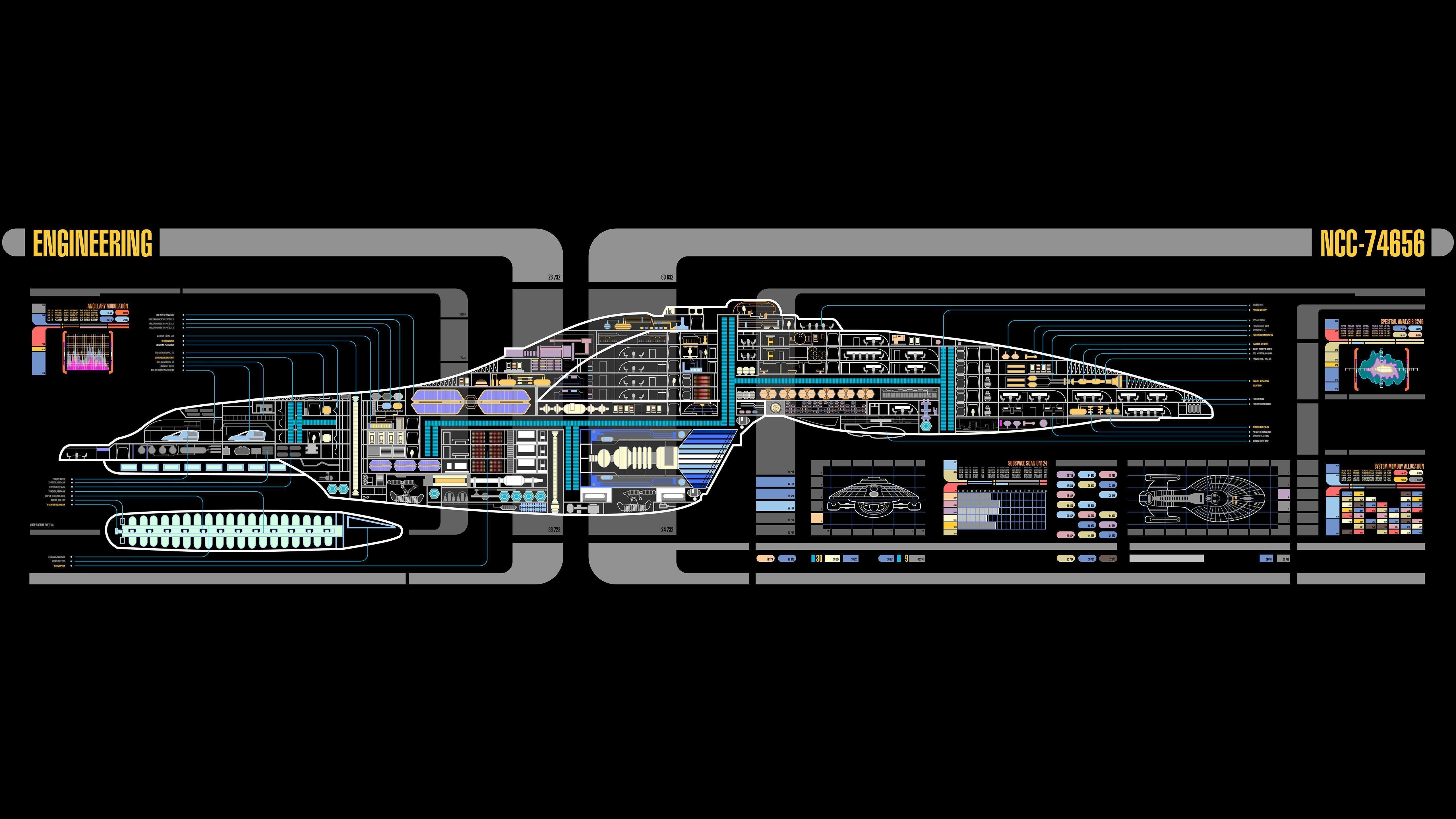 Star Trek, #USS Voyager, #LCARS. Wallpaper No. 221878