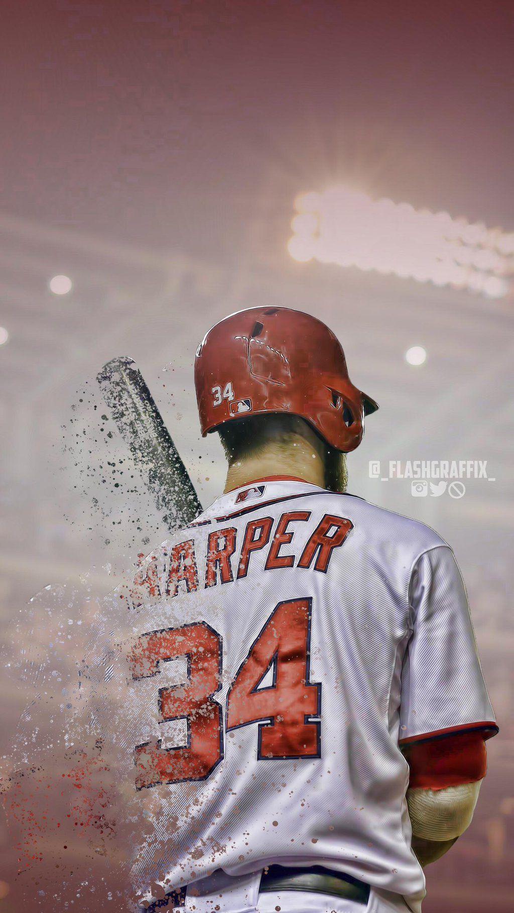 Bryce Harper Wallpapers - Top Free Bryce Harper Backgrounds -  WallpaperAccess