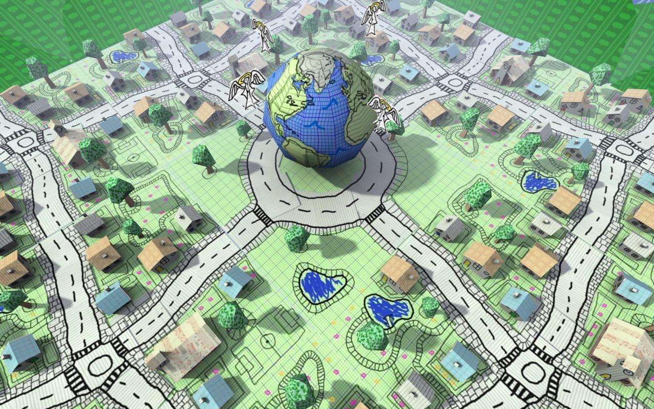 Doodle Earth 3D Live Wallpaper Apps on Google Play