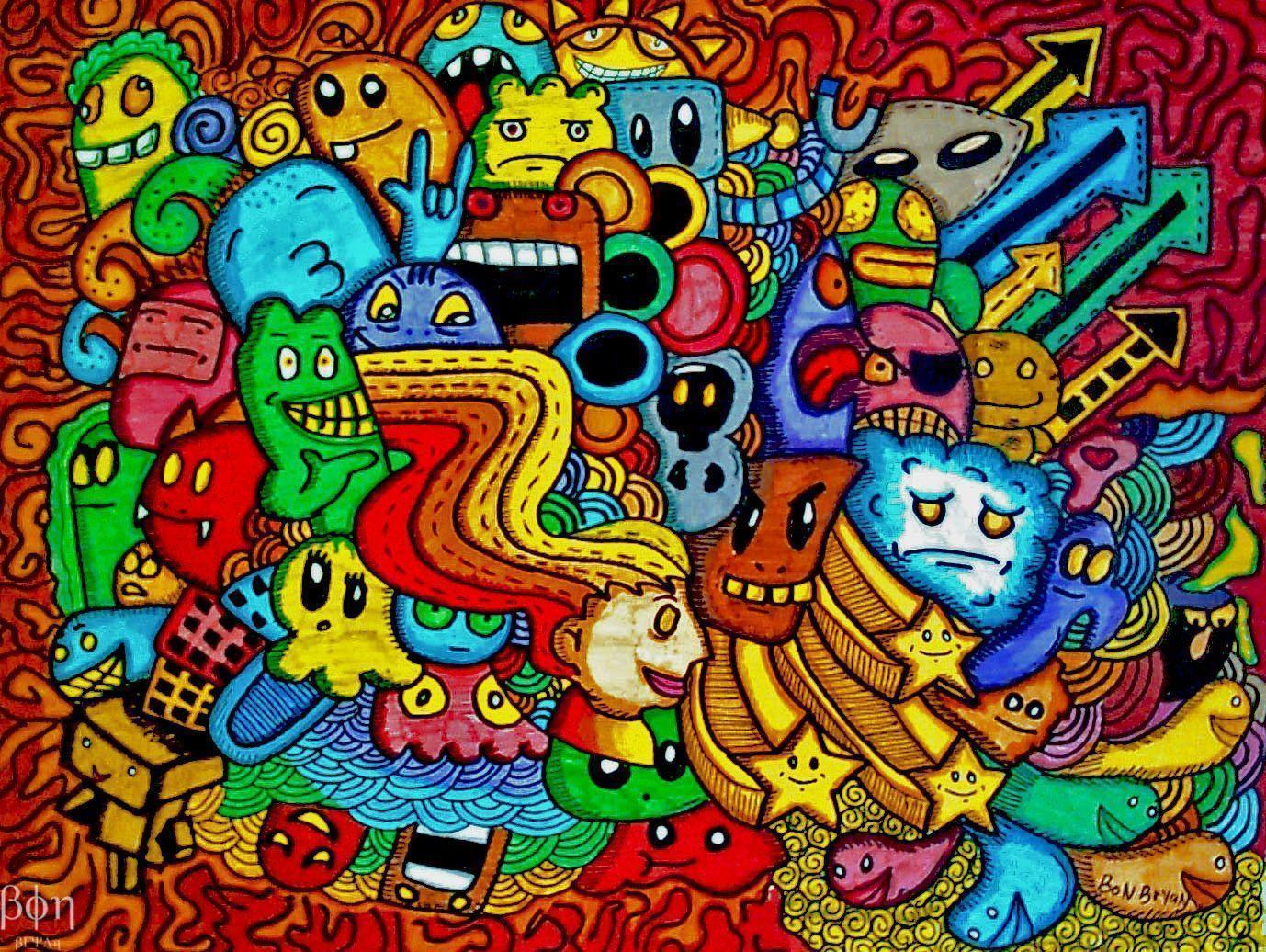 Doddle Art Wallpapers - Wallpaper Cave