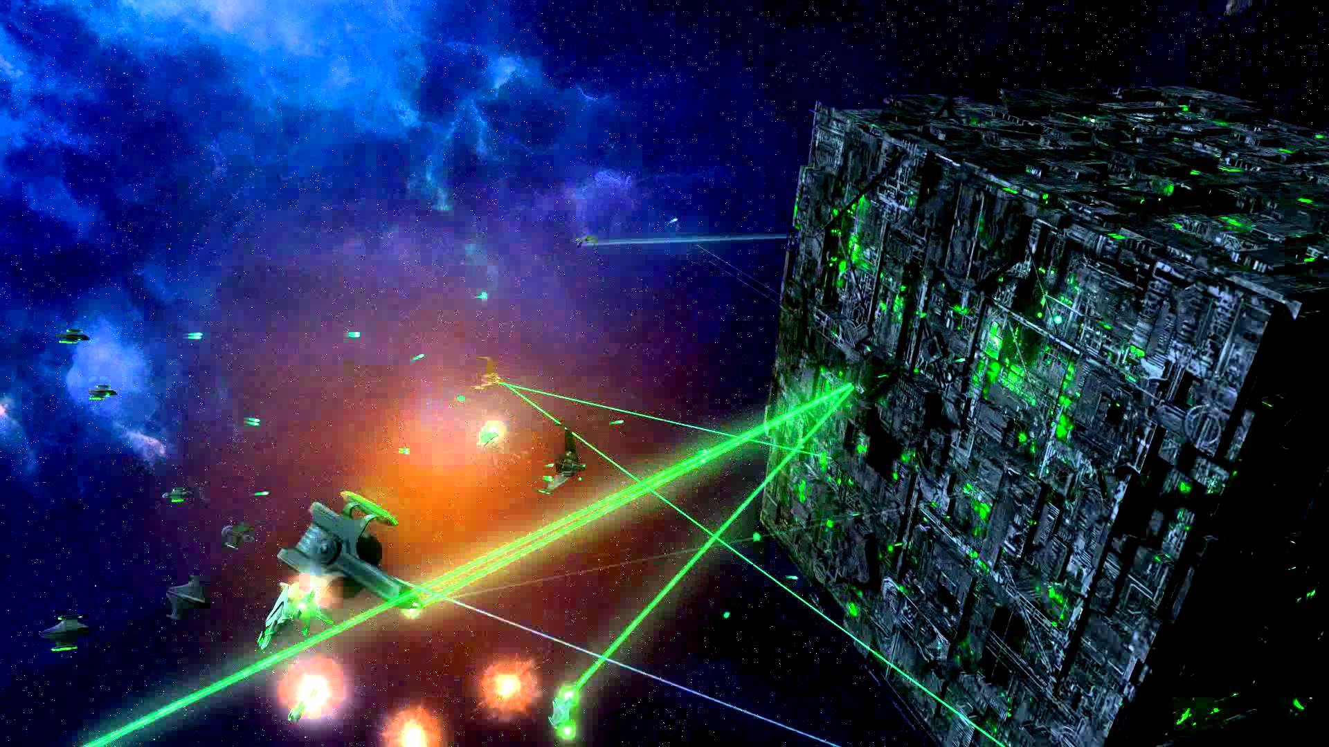 Star Trek Armada 3 Borg Cube Locutus