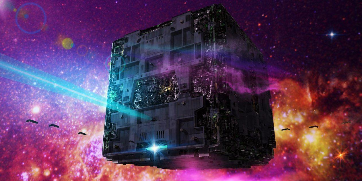 Steam WorkshopThe Borg Cube 4k Wallpaper with animation and voice clip