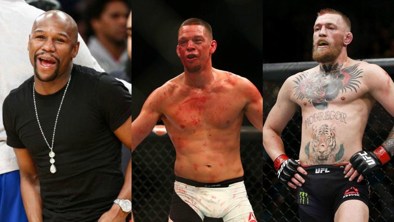 Nate Diaz Gives His Opinion On Conor McGregor vs. Floyd Mayweather