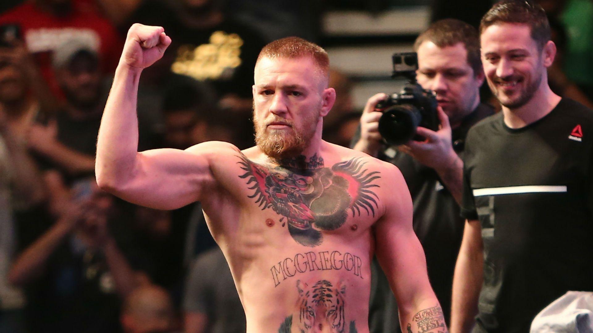 Conor McGregor teases fans amid Floyd Mayweather Jr. rumors. MMA