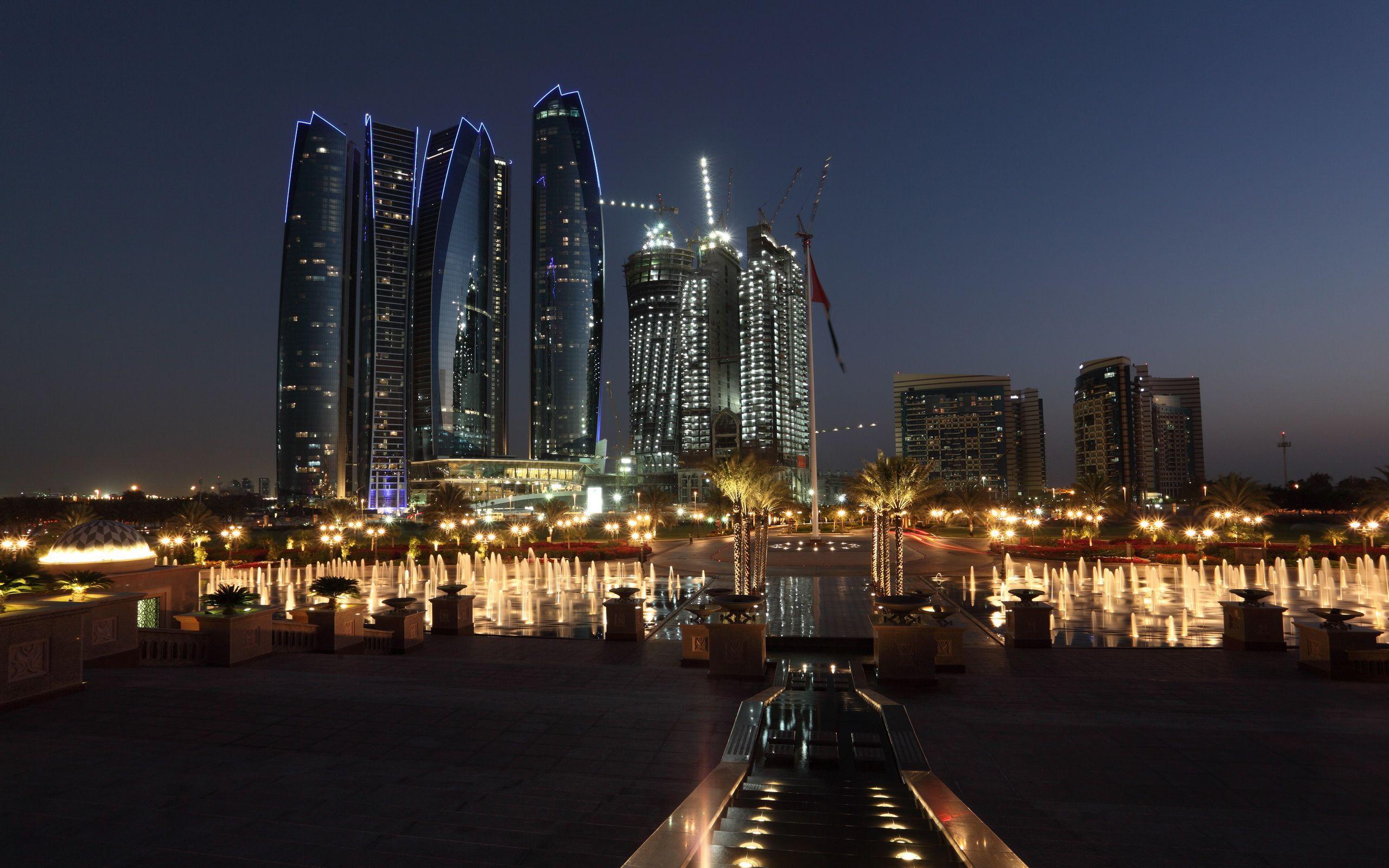 Wallpaper Sheikh Zayed Mosque, Abu Dhabi, night, 8k, Architecture #16652