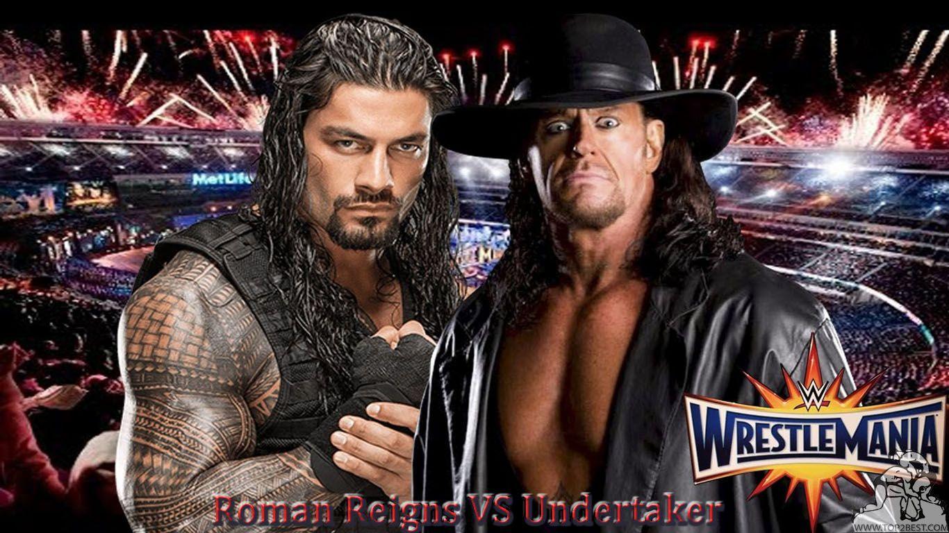 Roman Reigns The Undertaker Wallpaper