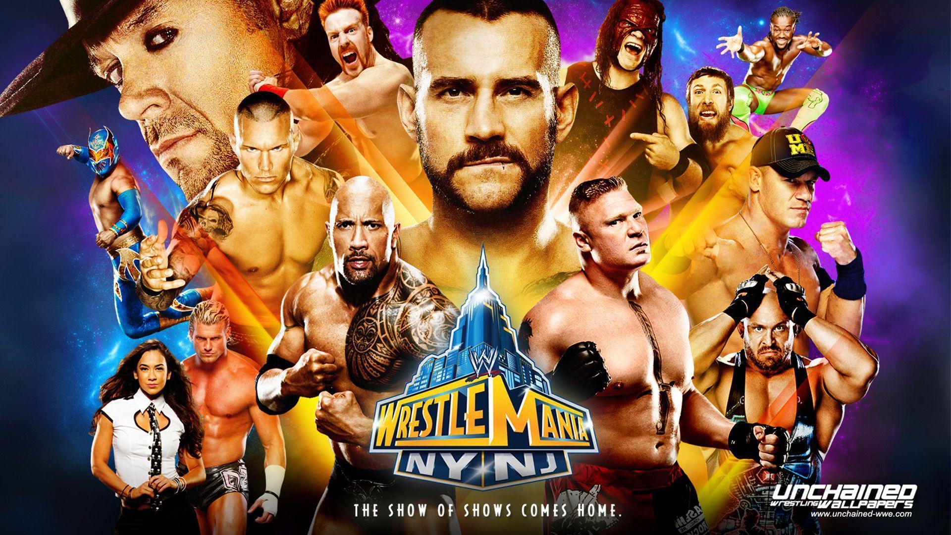 wwe. WWE WrestleMania 29 “Coming Home” Teaser Wallpaper