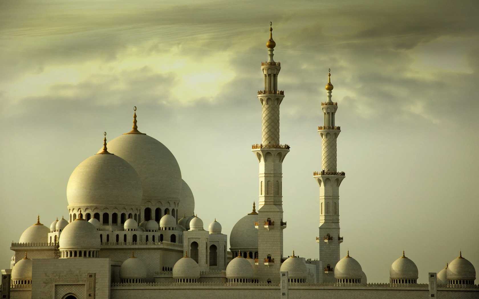 Sheikh Zayed Grand Mosque HD Wallpaper For Desktop