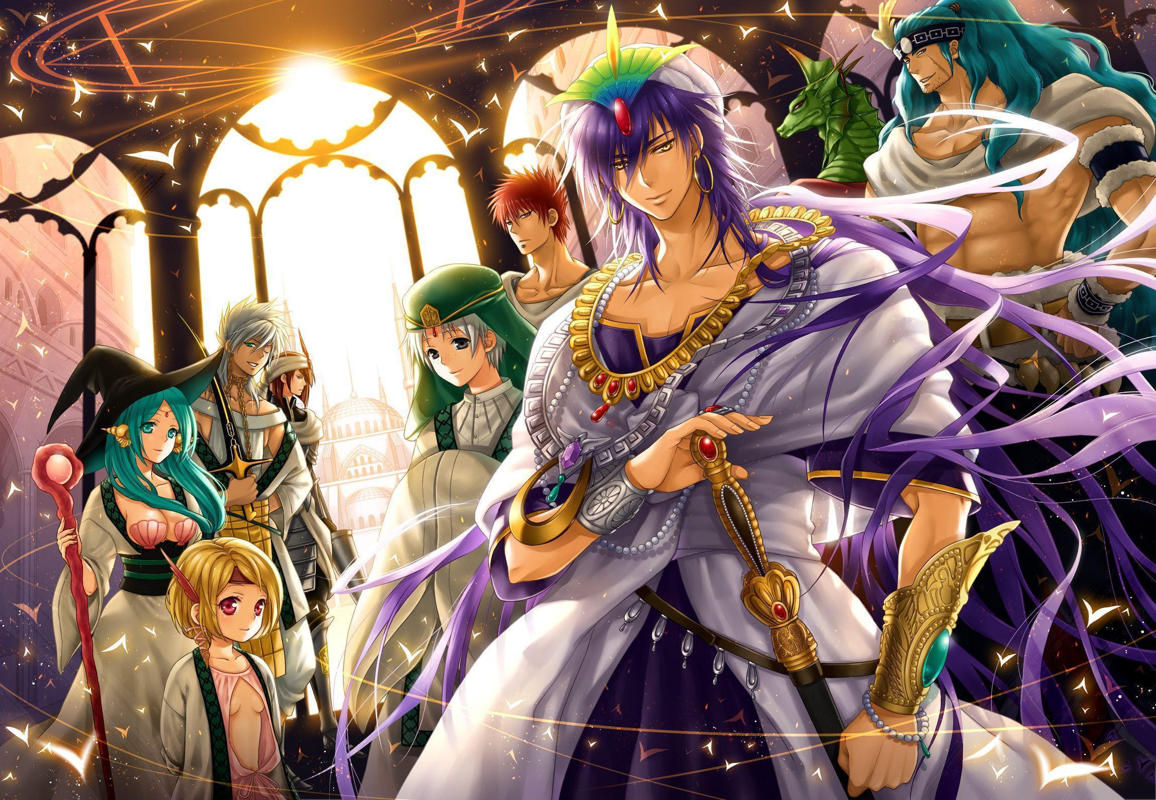Magi: The Labyrinth Of Magic HD Wallpaper and Background Image