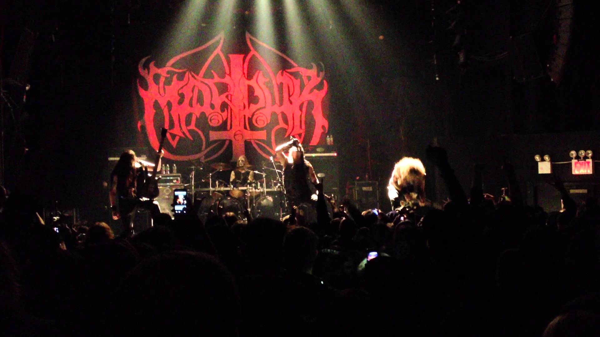 MARDUK black metal heavy hard rock dark guitar guitars concert