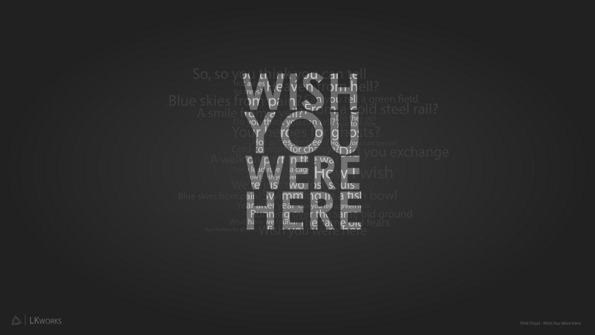 Pink Floyd You Were Here