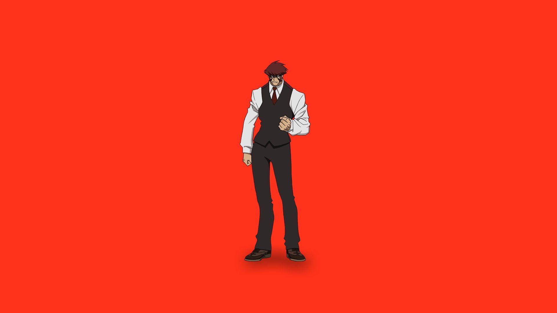 LunaRip Klaus V Reinherz Kekkai Sensen Minimalist Wallpaper, Also