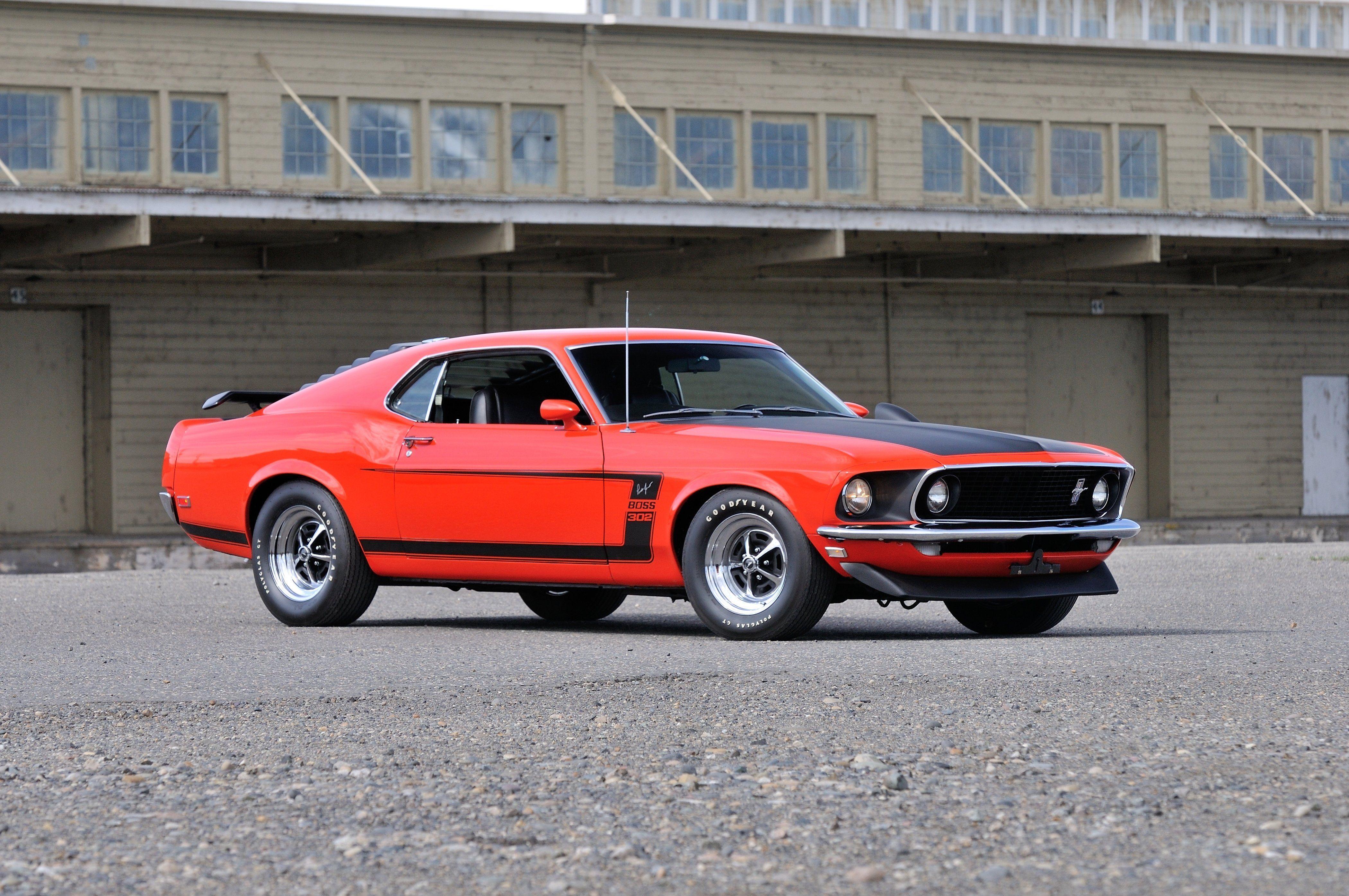 Ford Mustang Boss 302 Fastback Muscle Classic USA 4200x2790