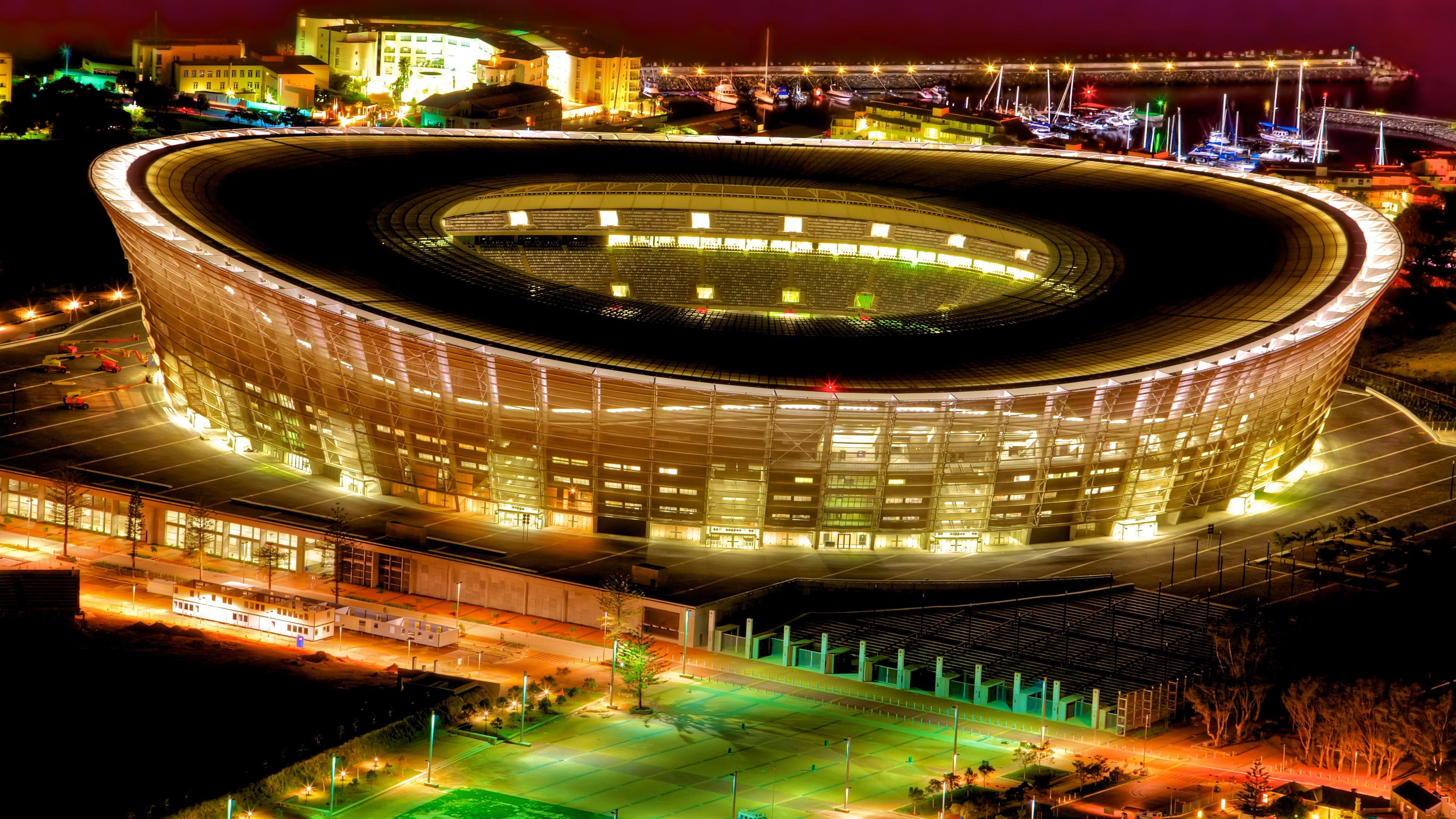 Football Stadium Cape Town 4K Ultra HD wallpaper