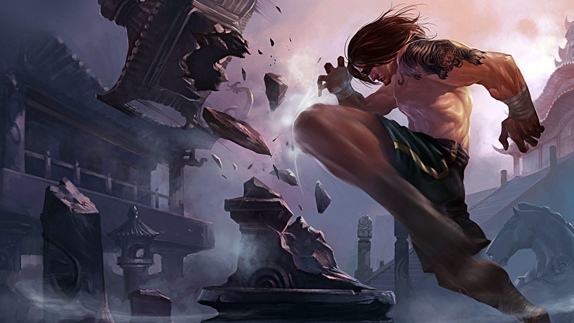 Lee Sin Wallpapers Wallpaper Cave