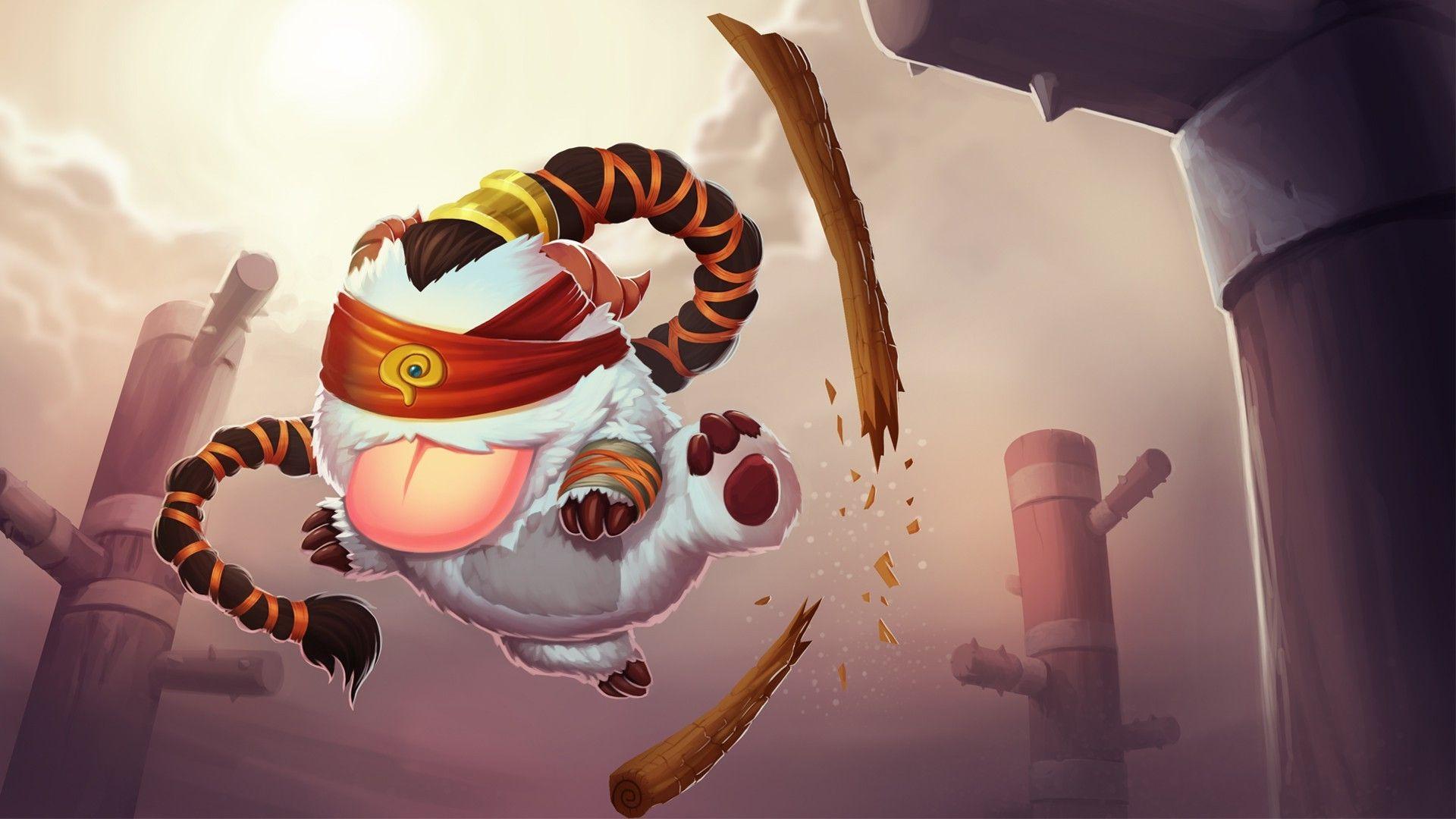 Poro, Lee Sin, League Of Legends Wallpaper HD / Desktop