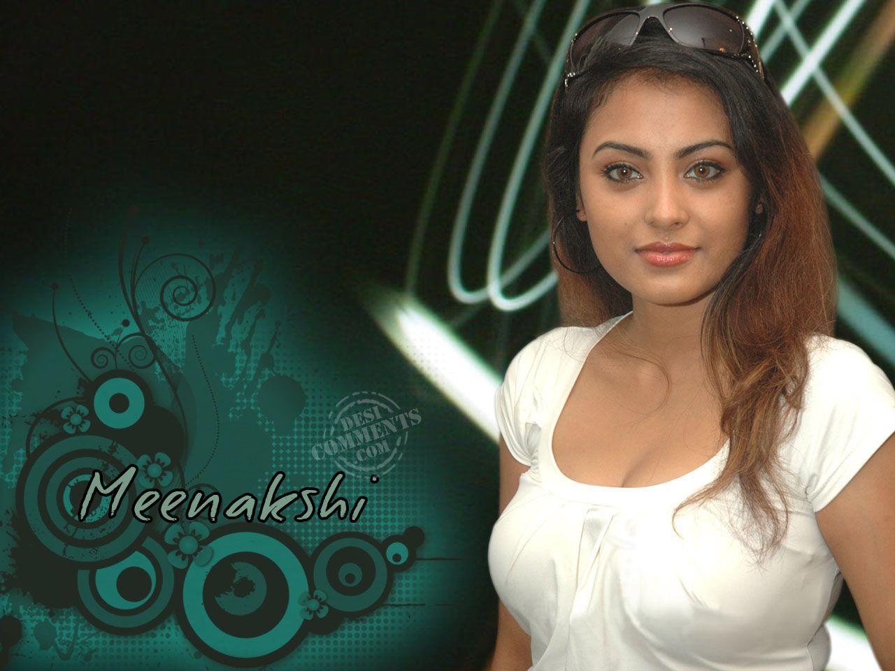 Meenakshi Wallpaper. South Indian Celebrities