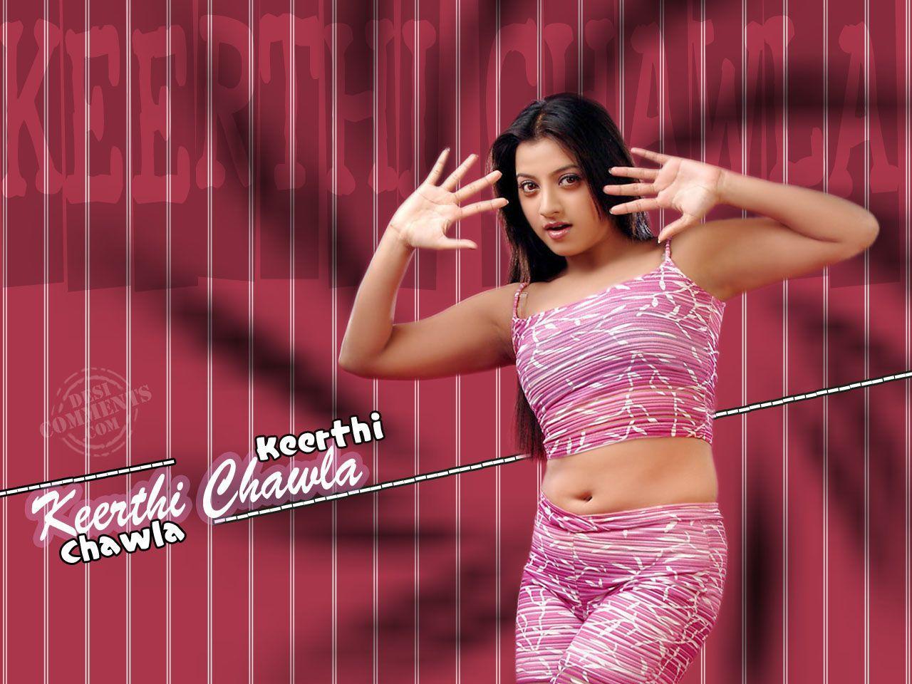 Keerthi Chawla Wallpaper. South Indian Celebrities