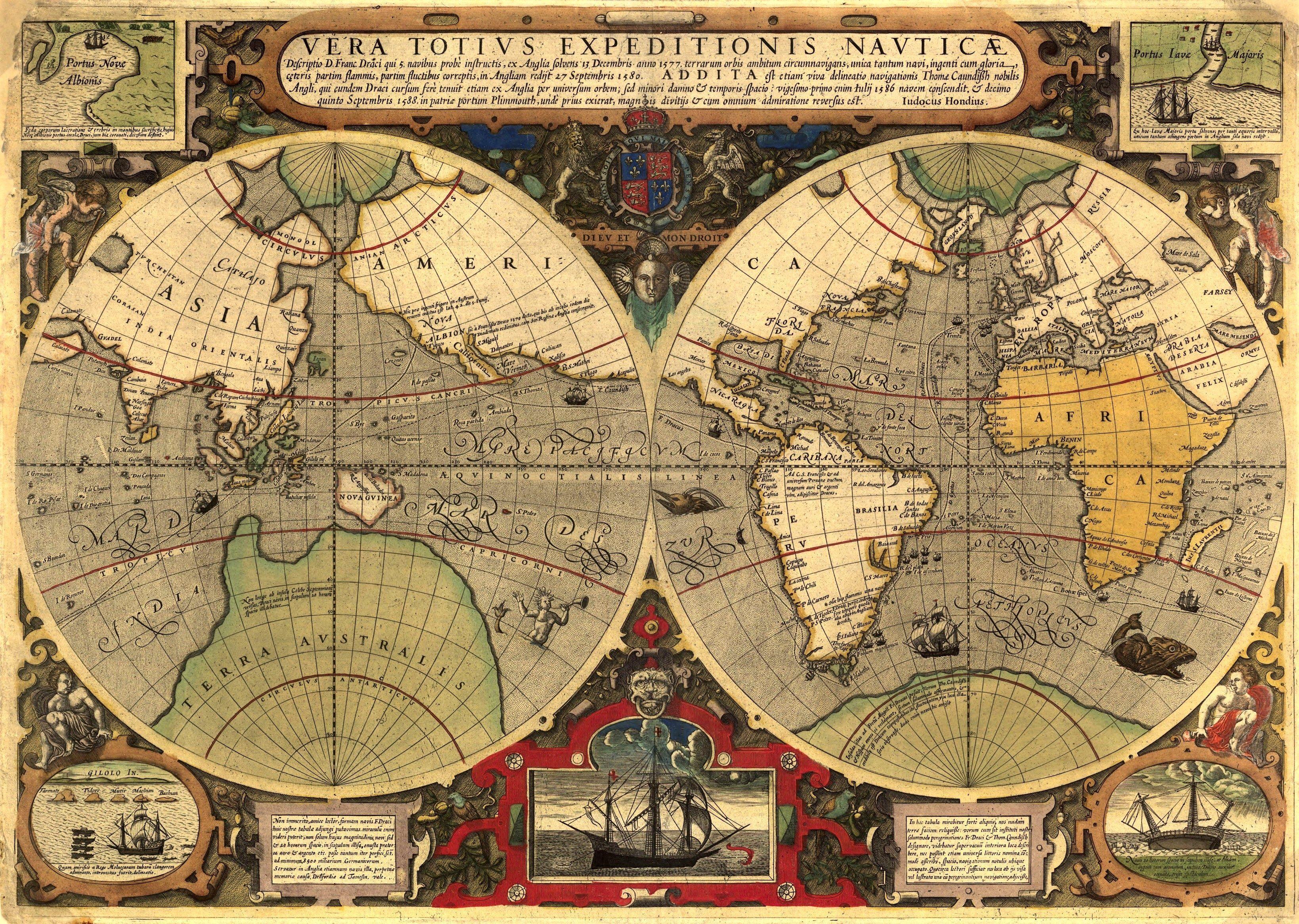 Old map geography d wallpaperx2331