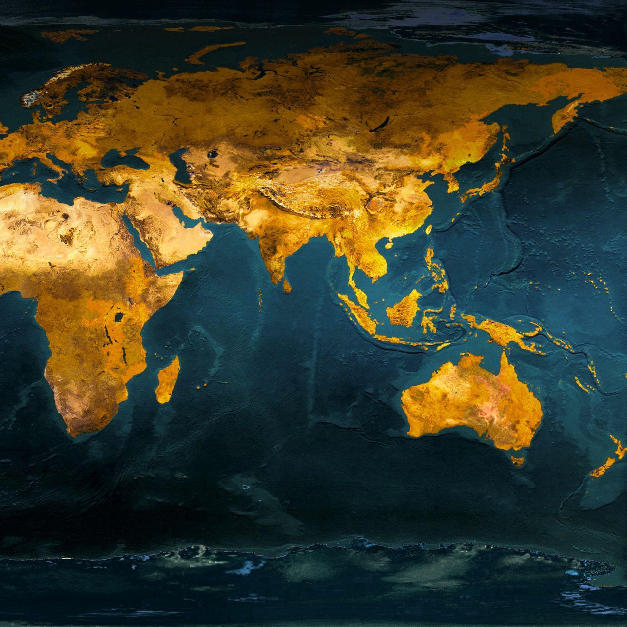 Geographic #World #Map iPad Air #Wallpaper #iPadAir #globe