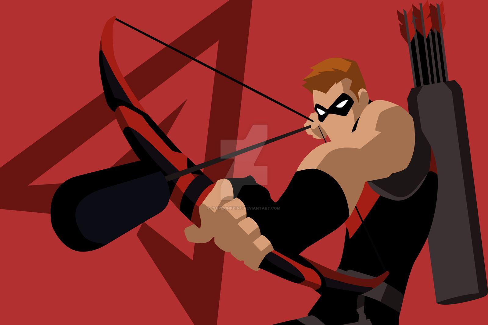 red arrow superhero wallpaper