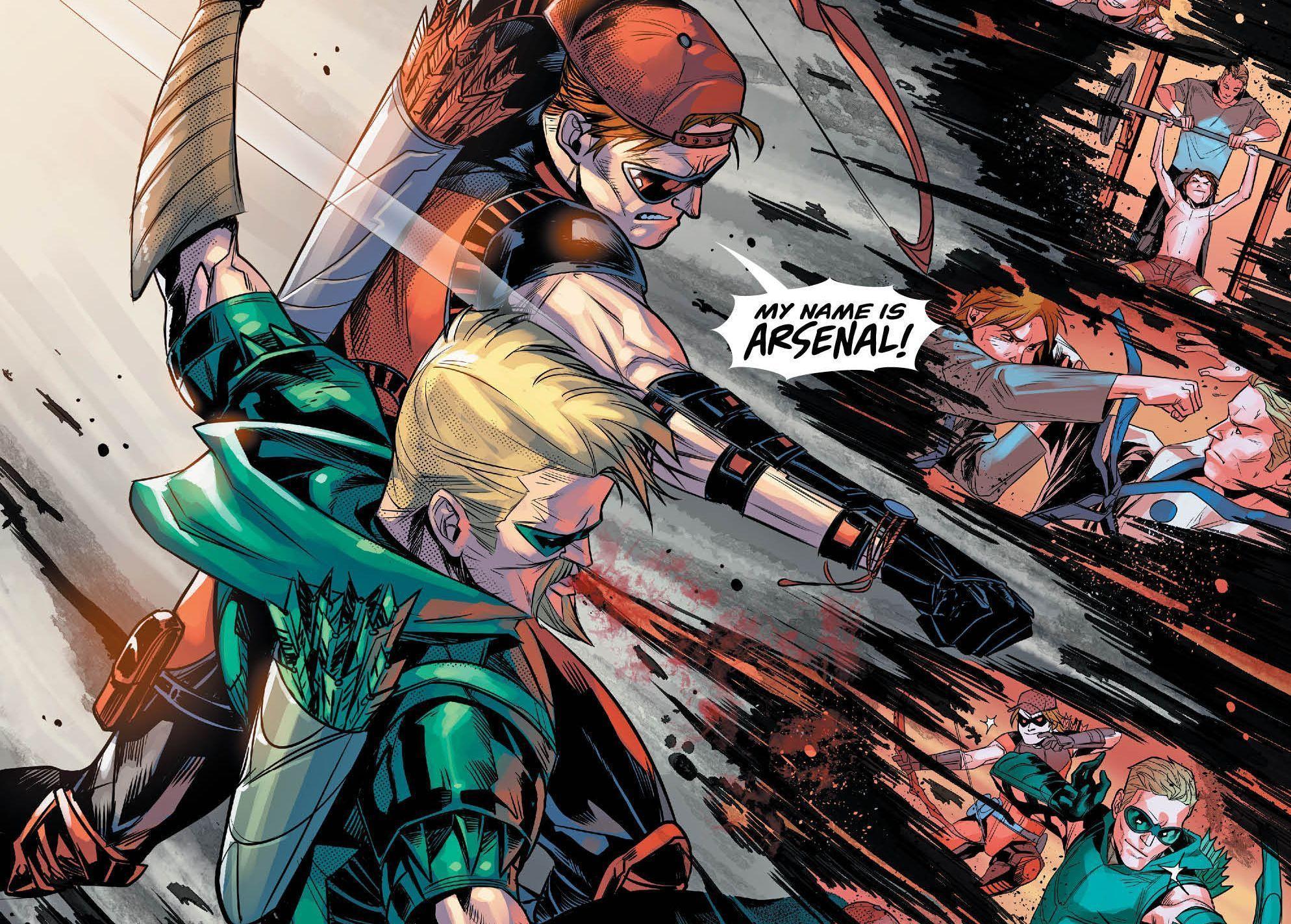 Red Arrow HD Wallpaper